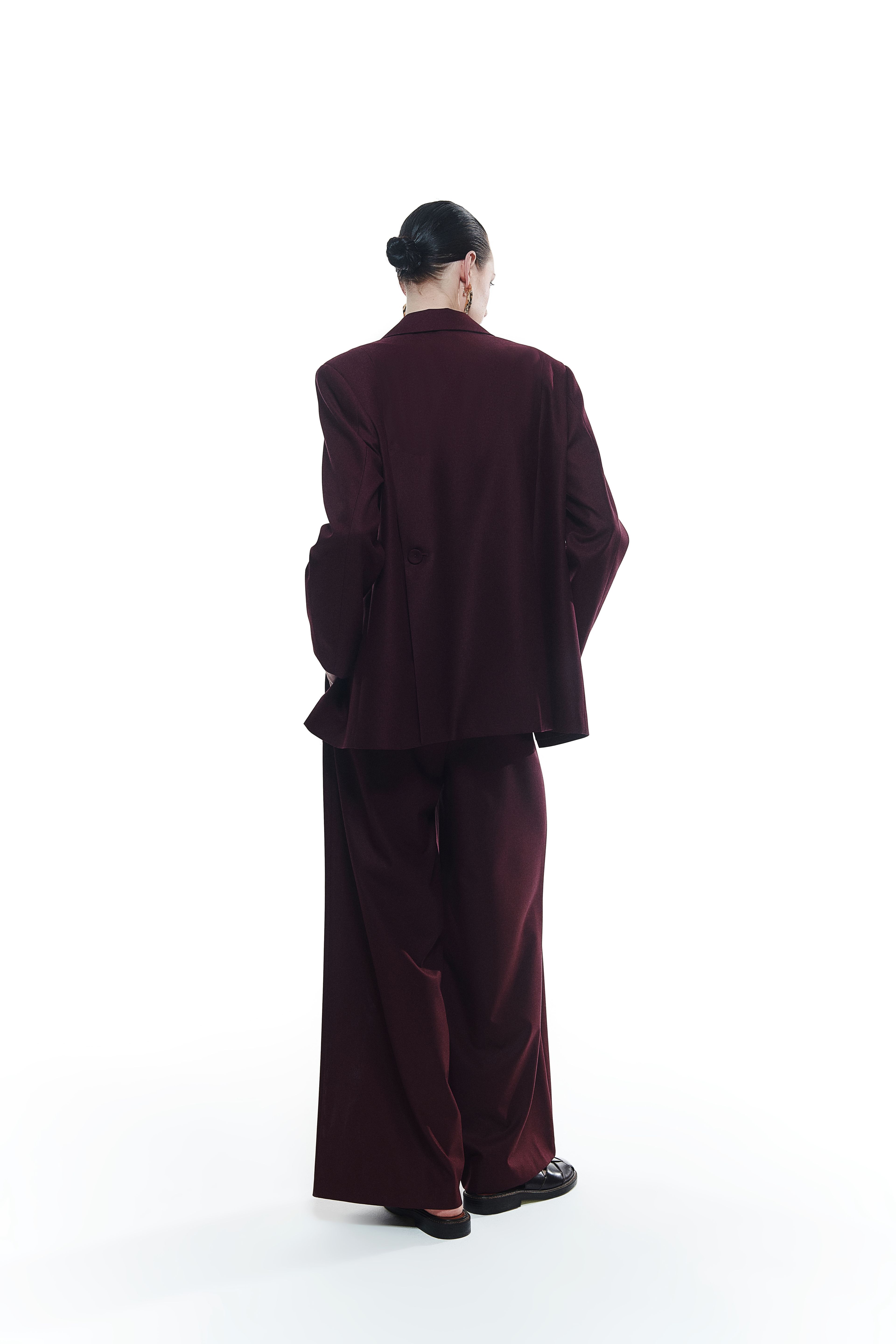 Kruvaze Yaka Blazer Ceket