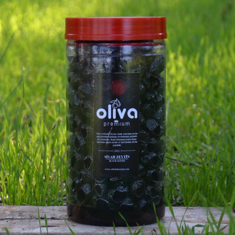 Gemlik Siyah Zeytin 2 Adet × 900 g (261–290 kalibre)