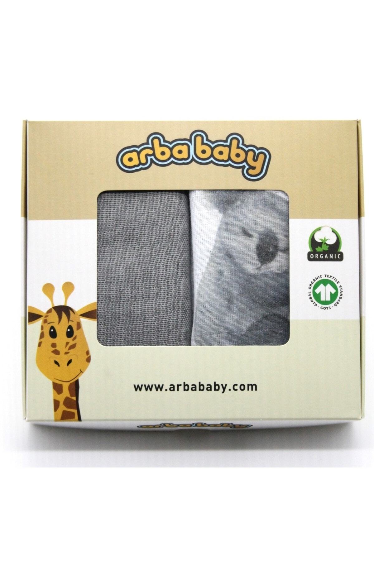 4'lü Organik Müslin Bebek Ağız Mendili (20CM*20CM)