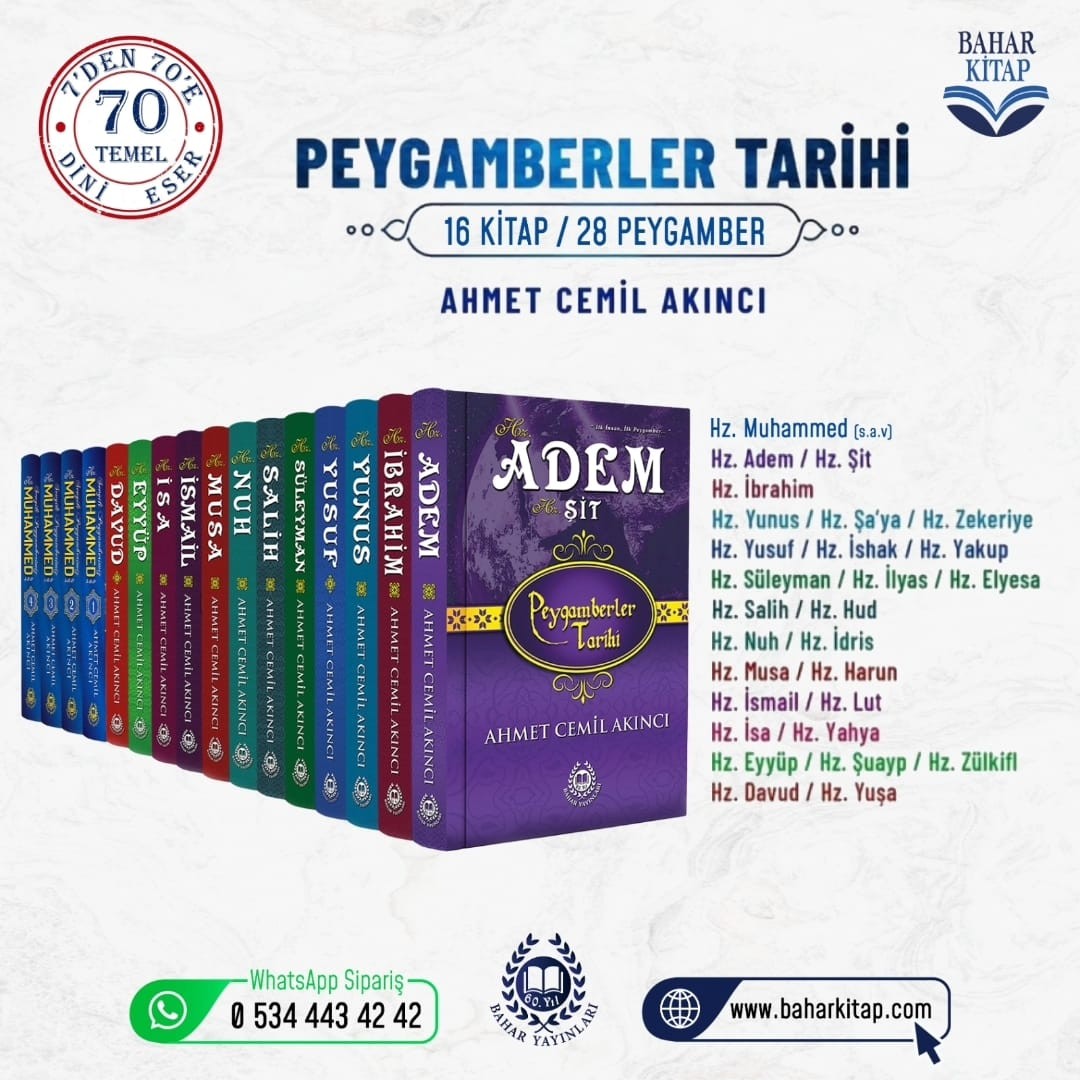 Peygamberler Tarihi (16 Kitap/ 28 Peygamber)