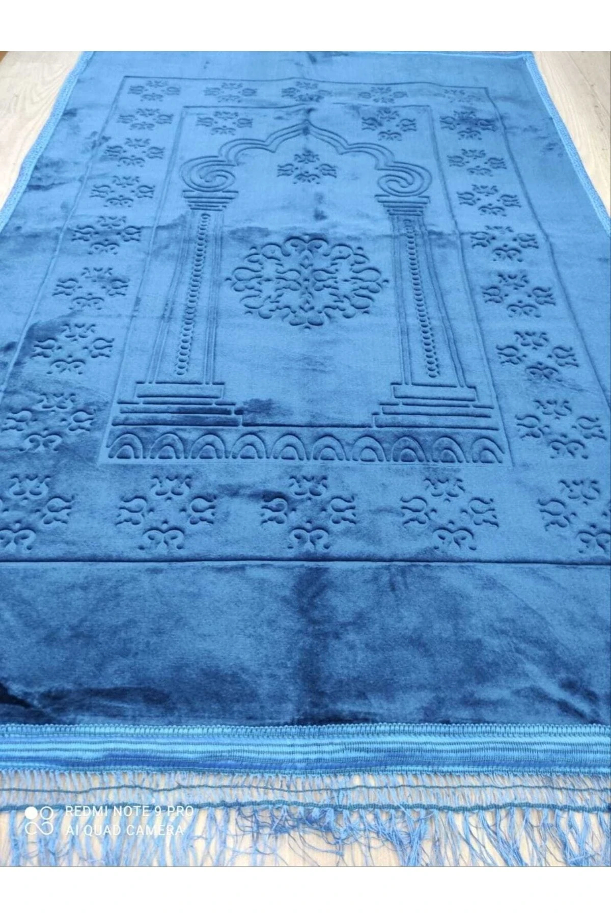 Hep Trend Lüks Kalın Yumuşak Peluş Seccade Kaymaz Taban Çeyizlik Gündelik Seccade