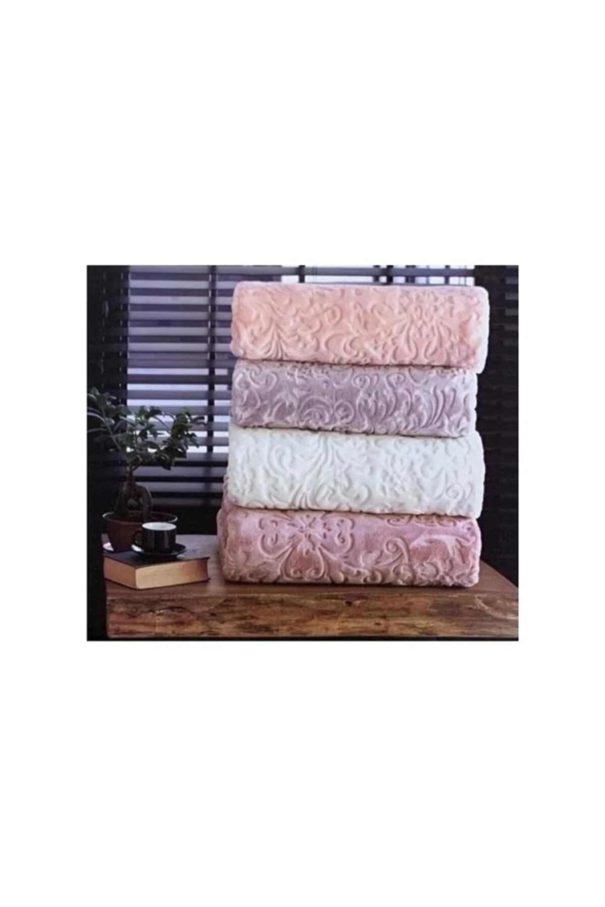 Trendy Gri Çift Kişilik Battaniye 220x240