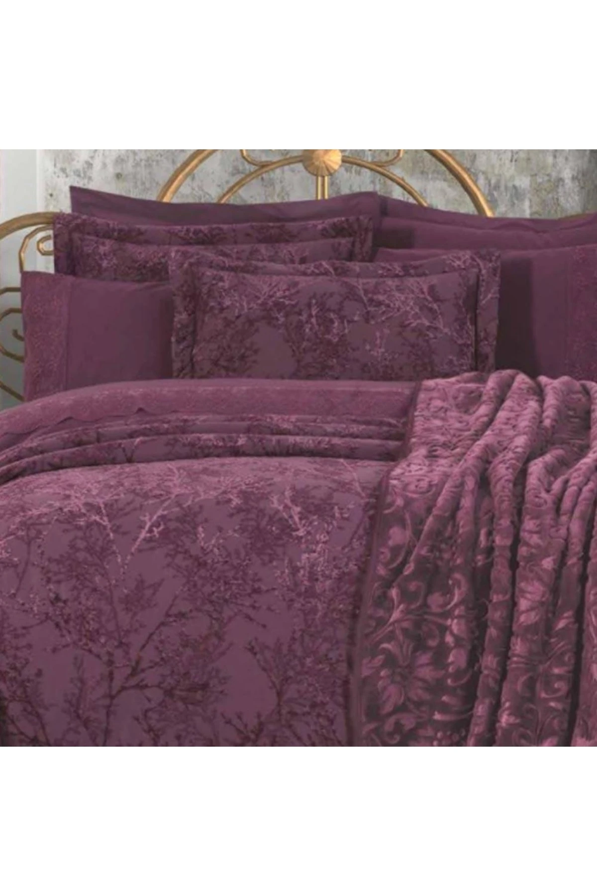 Çeyiz Seti Branch Mürdüm