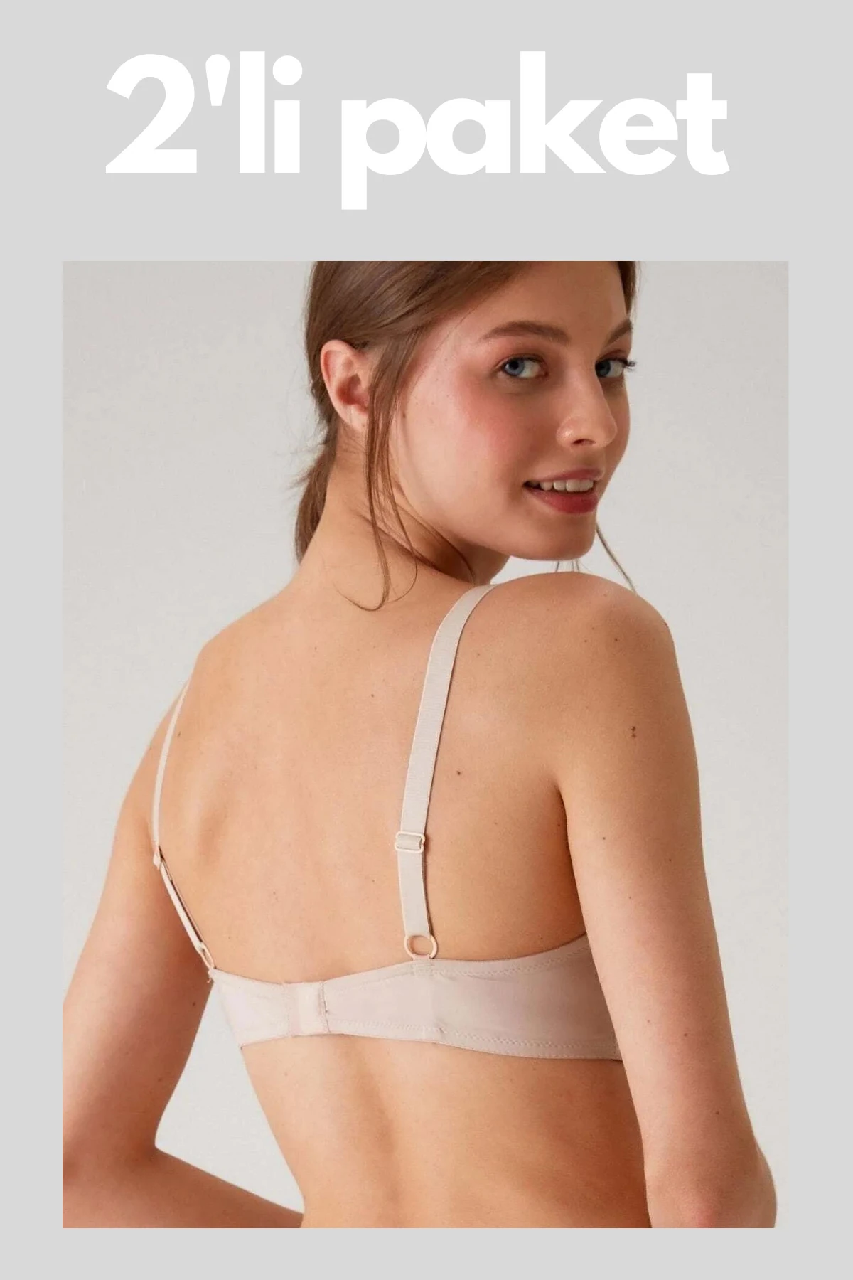 2'Lİ AVANTAJLI PAKET 6110 VENEDİK BALENSİZ DESTEKSİZ MİCRO COMFORT SÜTYEN