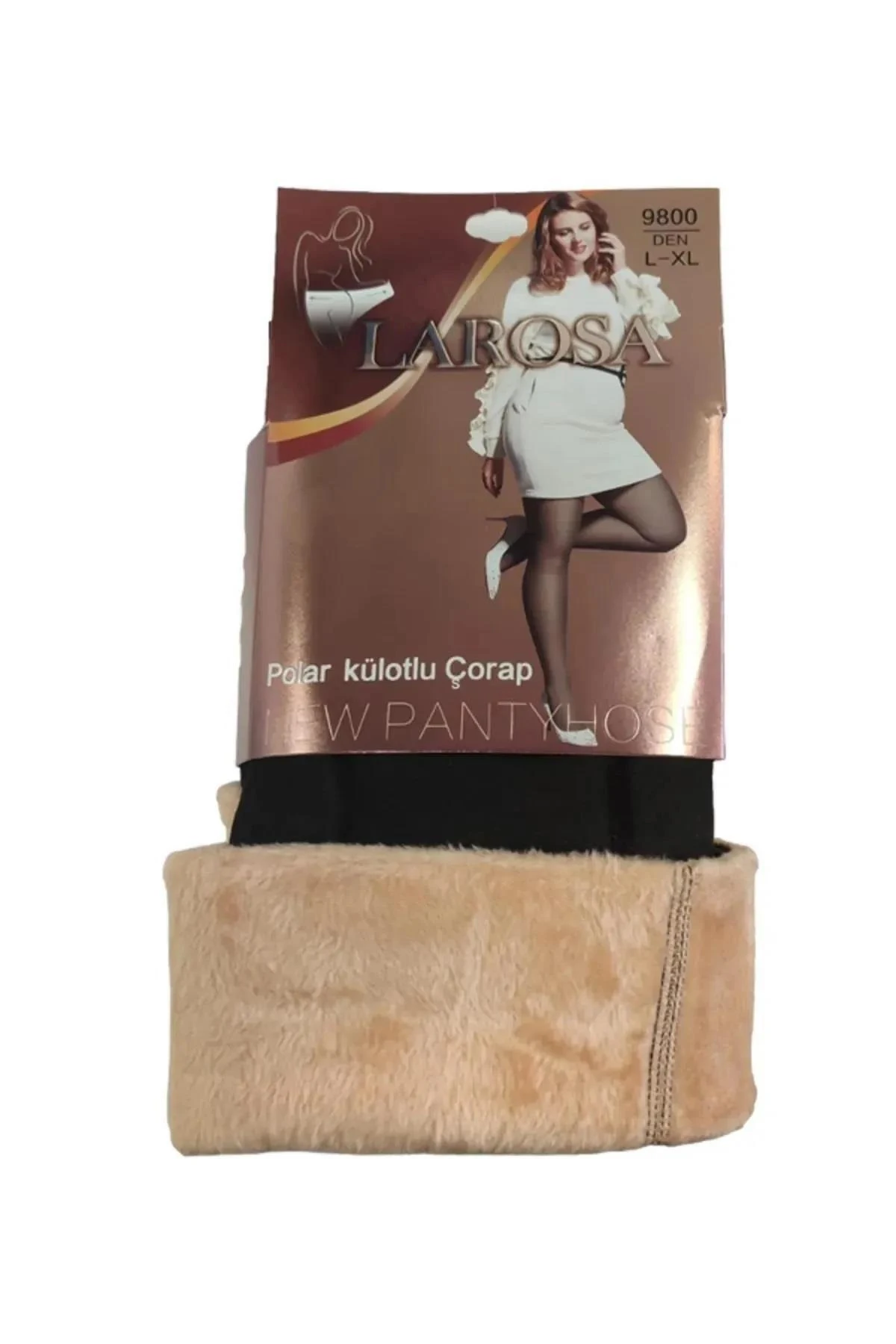 Larosa Kadın Polar Termal Kışlık Külotlu Çorap - 1 Adet