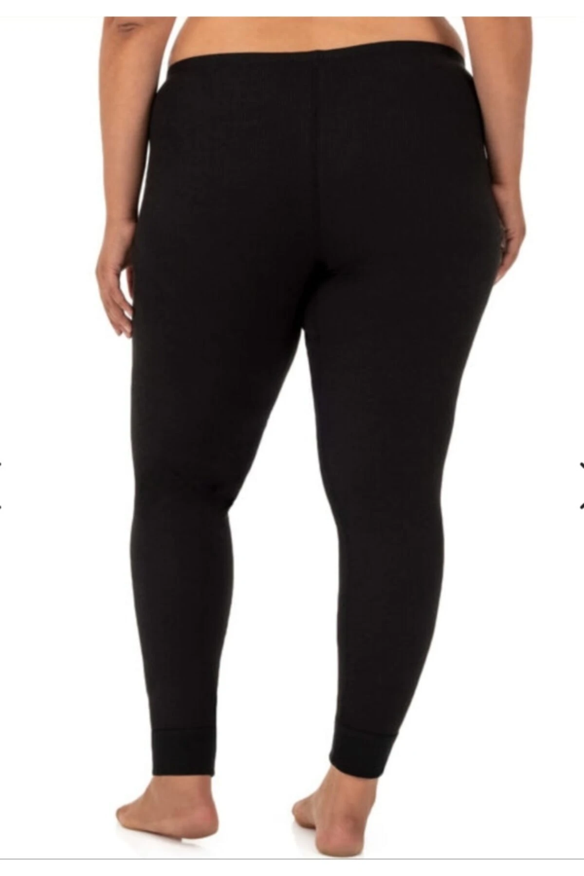 3'lü Uzun Büyük Beden Kadın Tayt