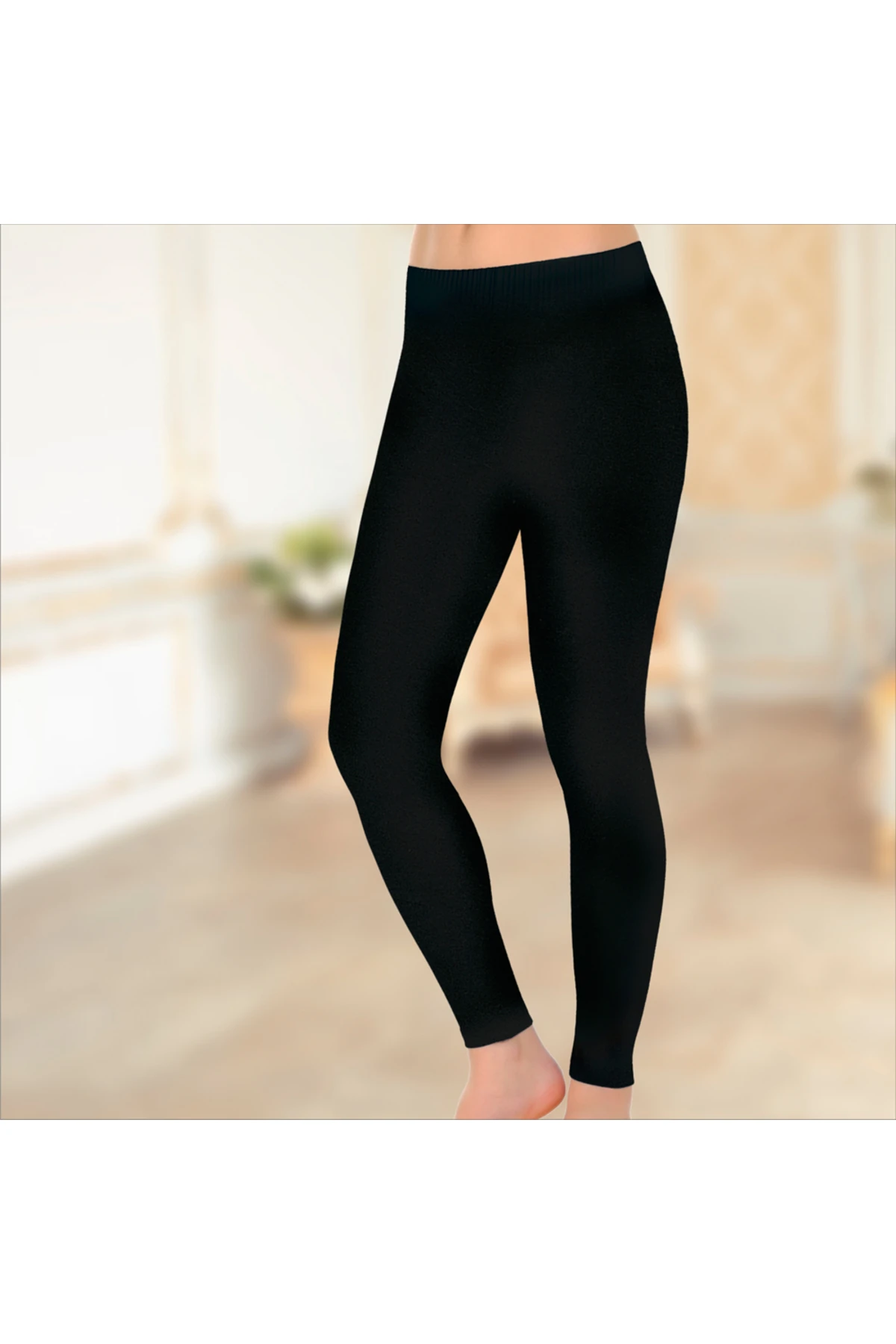 Lüx Penye Likralı Konforlu Uzun Tayt