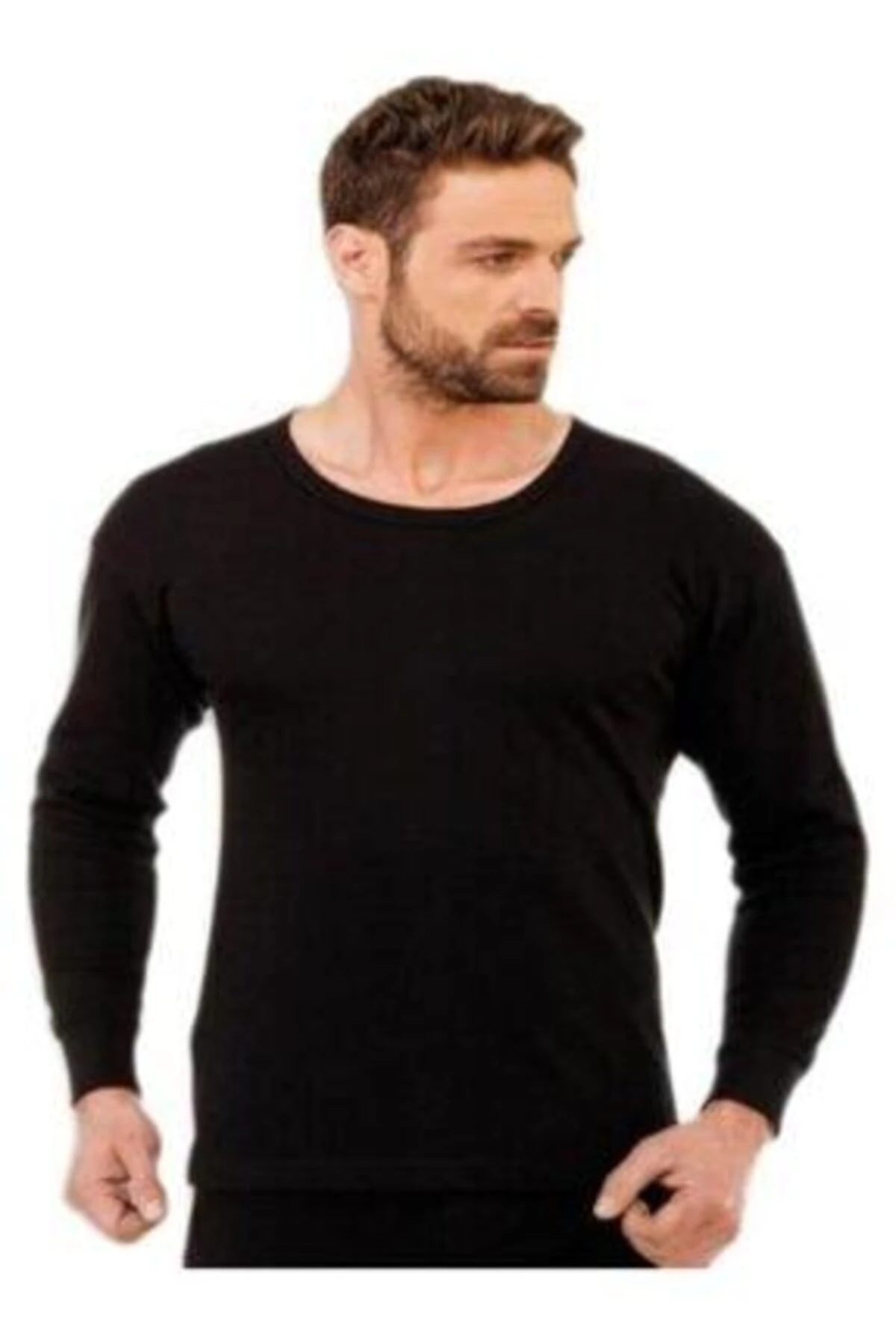 Erkek Termal Siyah Üst Içlik