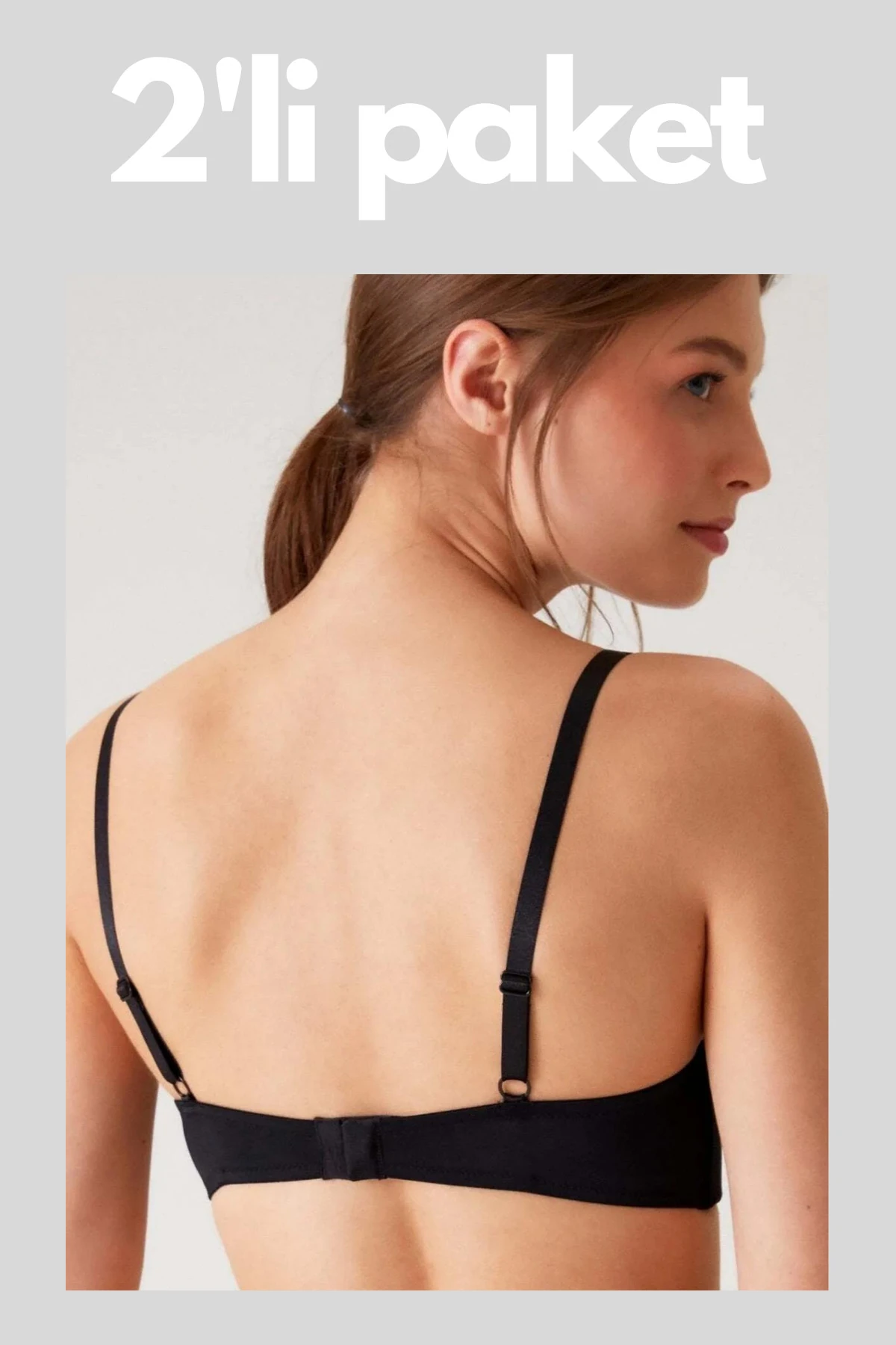 2'Lİ AVANTAJLI PAKET 6110 VENEDİK BALENSİZ DESTEKSİZ MİCRO COMFORT SÜTYEN