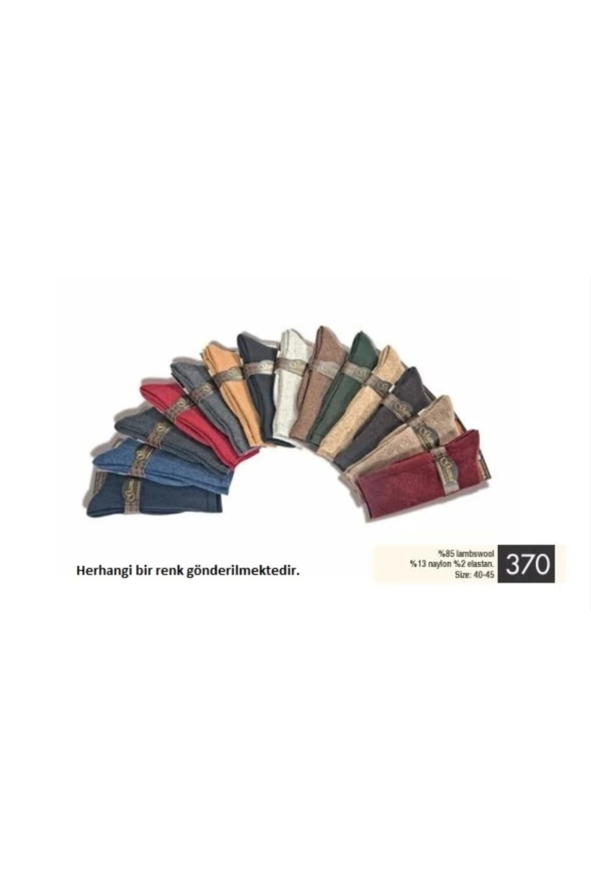 Gama 370 Erkek Havlu Yün Çorap