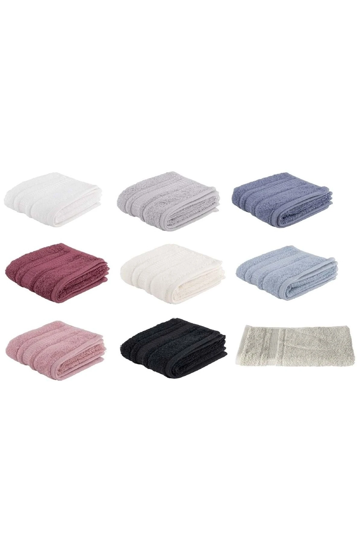 6 Adet Mutfak Havlusu, Peçete Havlu (30x50)-colourist Karışık Renkli