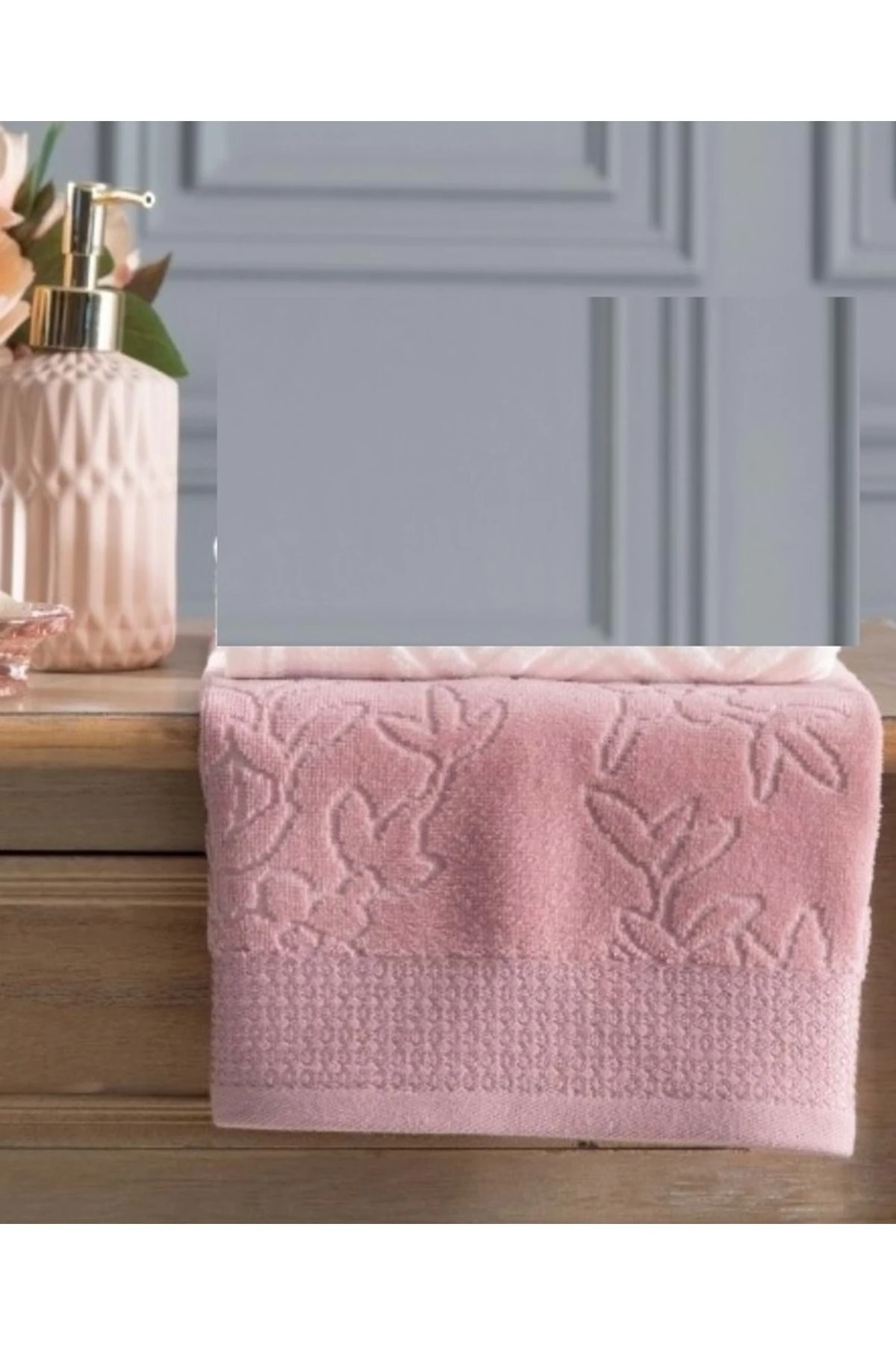 1 Adet Pamuklu El-yüz Havlusu (50x80)-pastoral Byn R.amatise