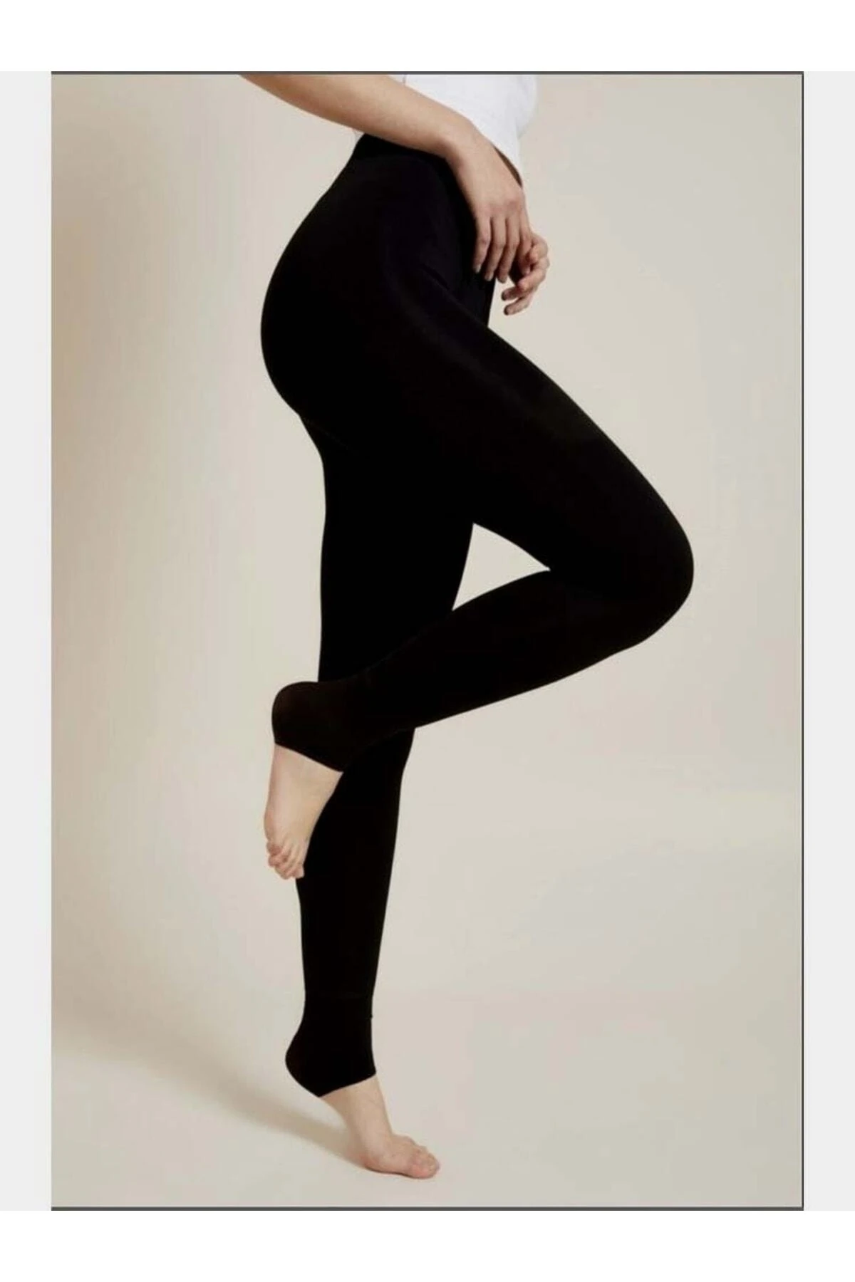 Larosa Kadın Peluş Tayt Siyah