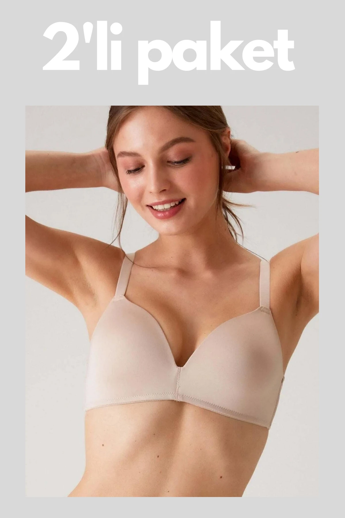 2'Lİ AVANTAJLI PAKET 6110 VENEDİK BALENSİZ DESTEKSİZ MİCRO COMFORT SÜTYEN