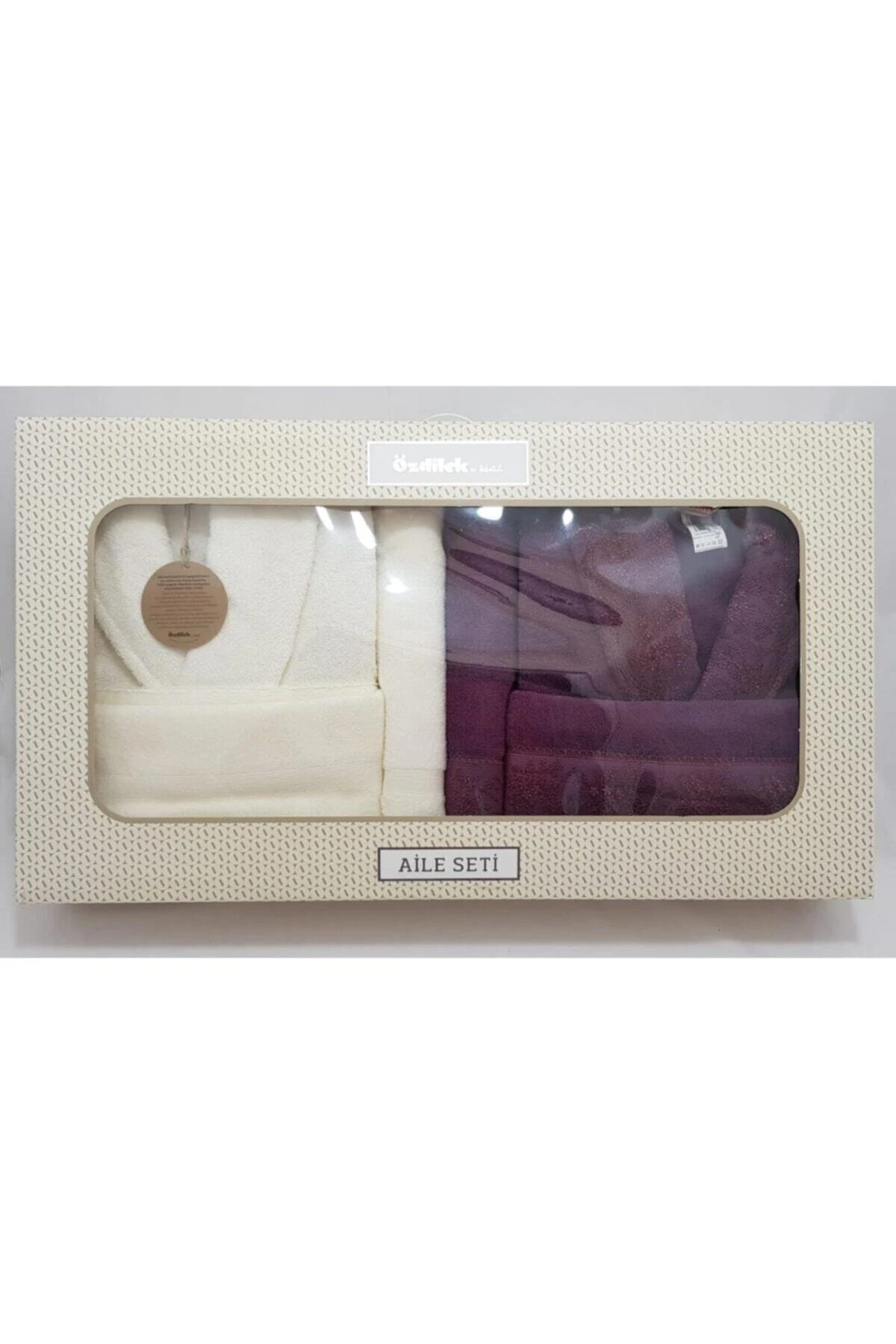 Çeyiz Seti 16 Parça - Branch Mürdüm - Çeyiz Paketi