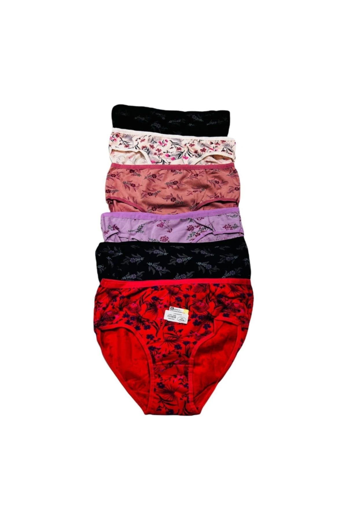 6'lı Desenli Külot