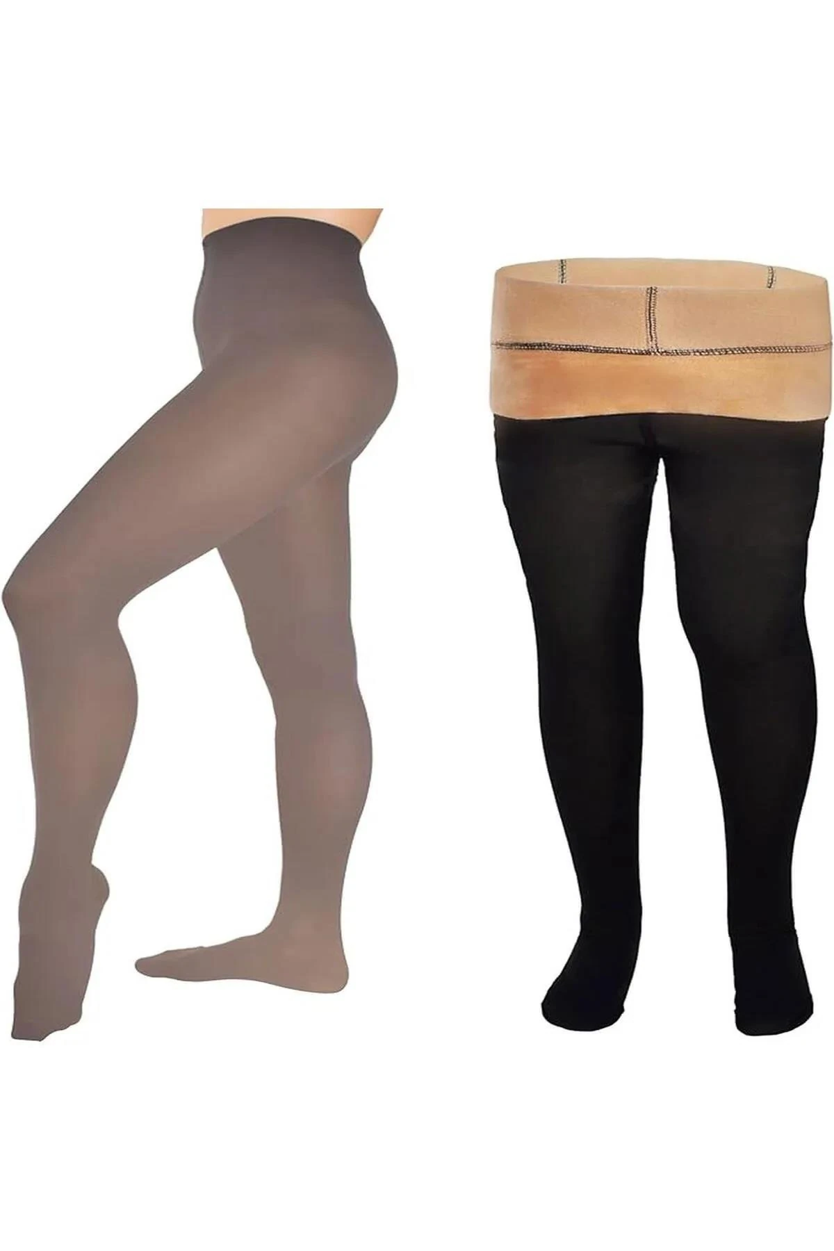 Larosa Kadın Polar Termal Kışlık Külotlu Çorap - 1 Adet