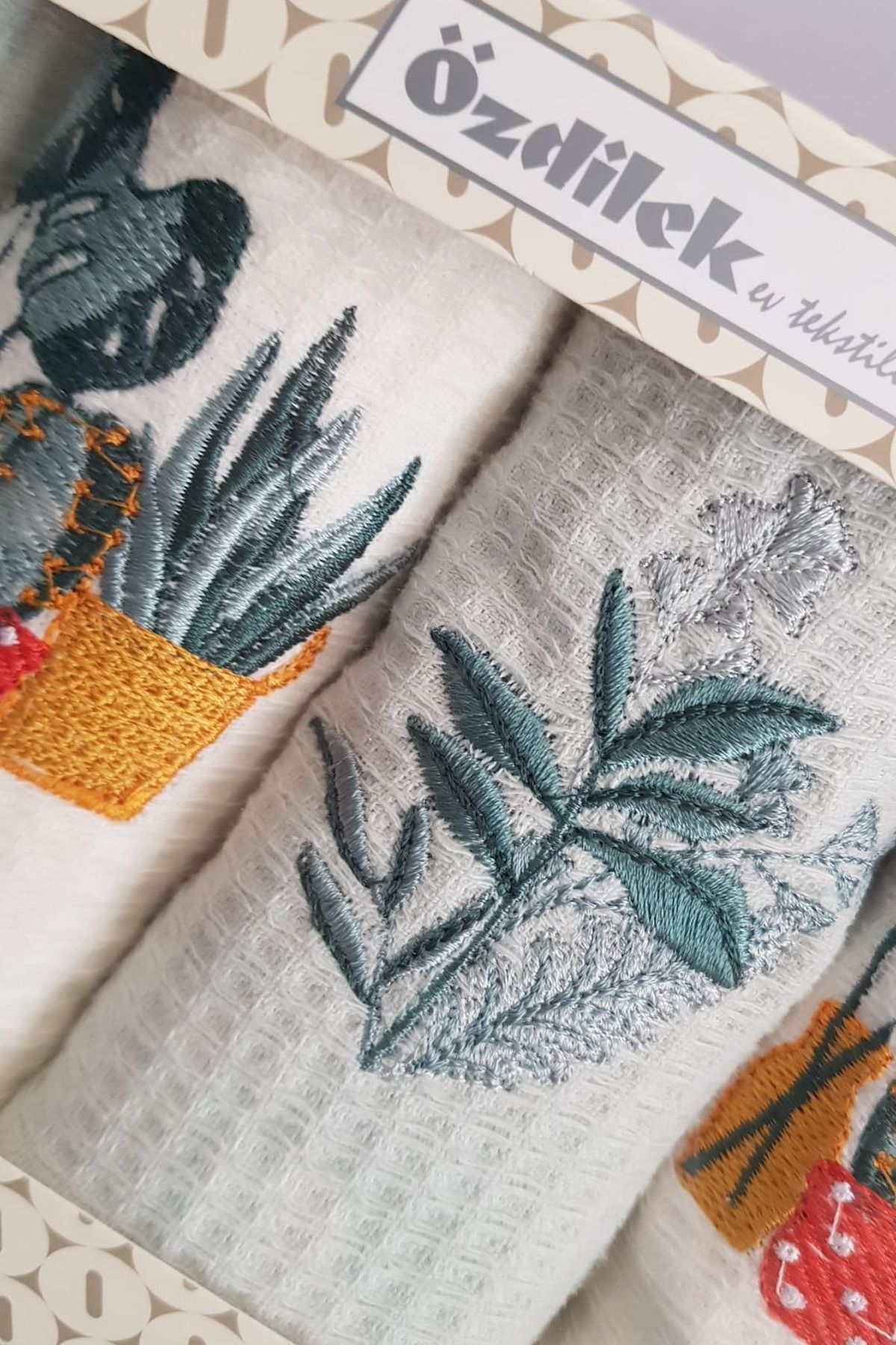 Özdilek  4 Lü Kurulama Havlusu Mutfak Havlusu - 40 x 60 cm