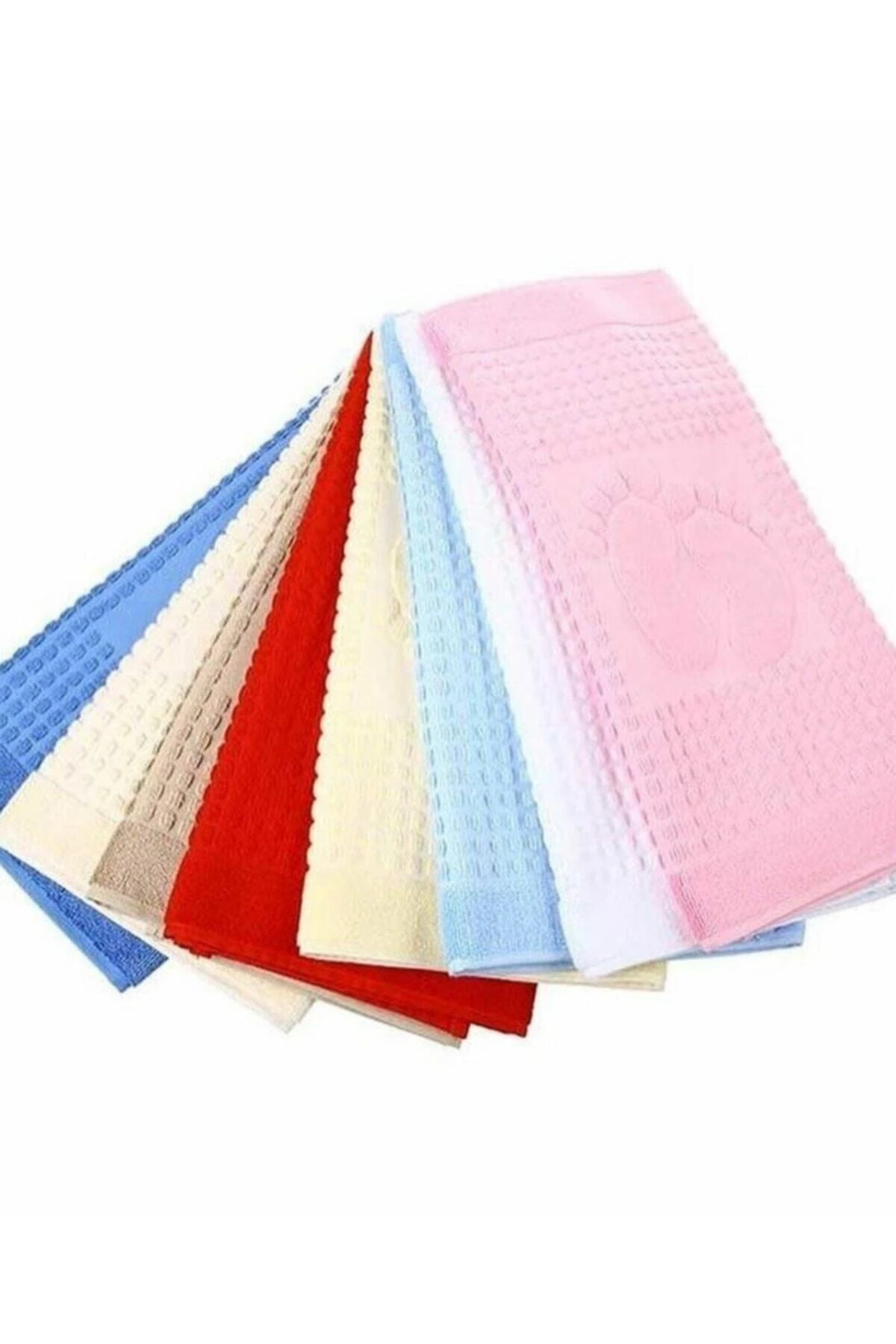 ( 6 Adet ) Ayak Havlusu Winter Havlu 50x70 Cm