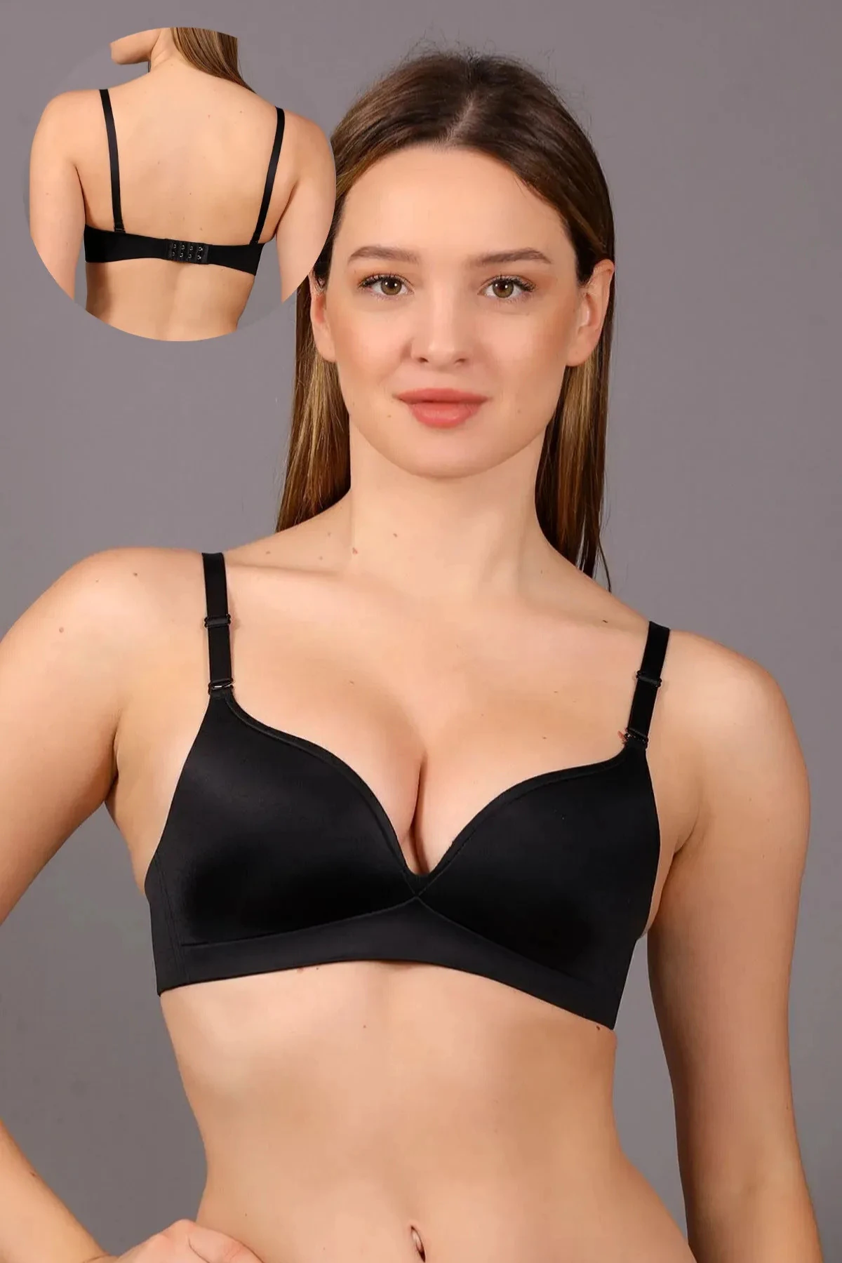 Lazer Kesim İnce Süngerli Yok Gibi Sütyen Balensiz Lazer Dikişsiz Kaplı