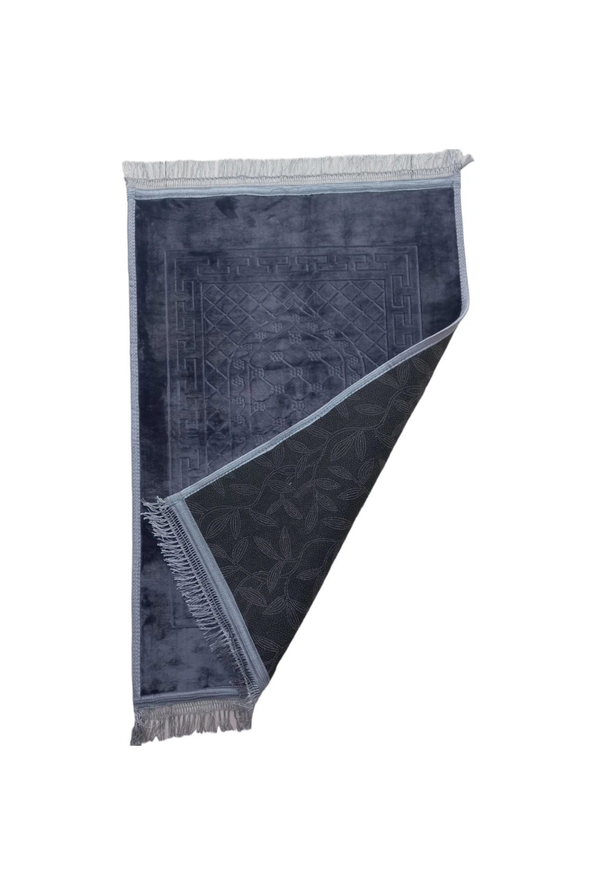 Lüks Kalın Yumuşak Peluş Kaymaz Taban Özellikli Hediyelik Çeyizlik Seccade