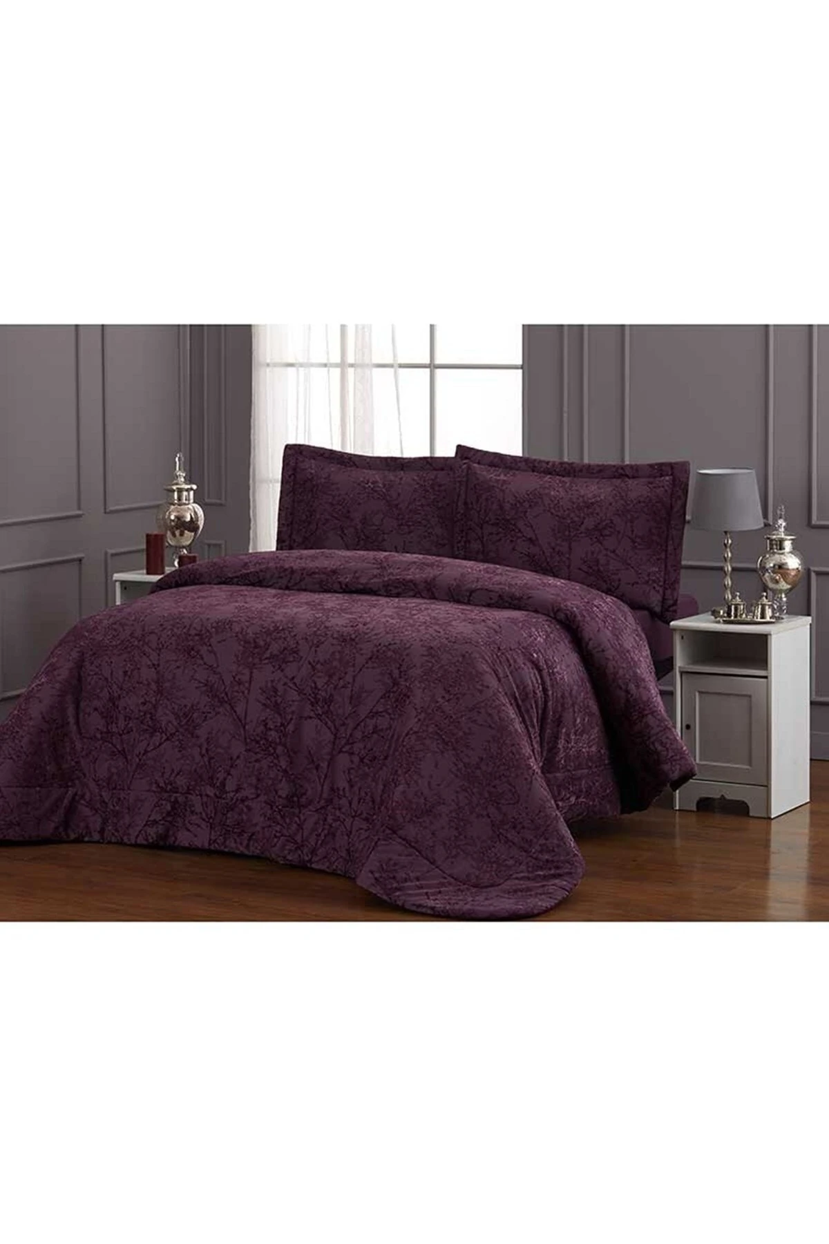 Branch Çeyiz Seti Mürdüm16 Parça