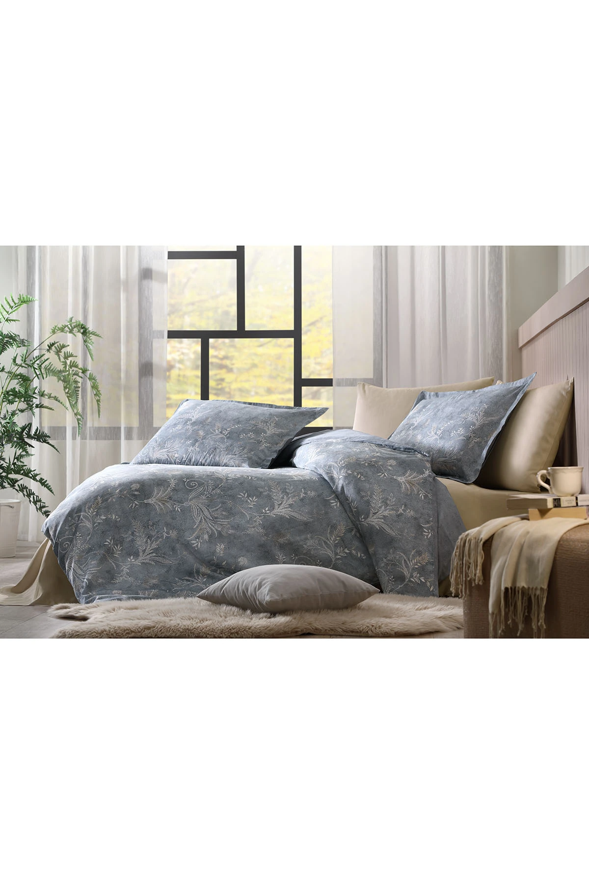 Flor Espinal Çift Kişilik Nevresim Takımı