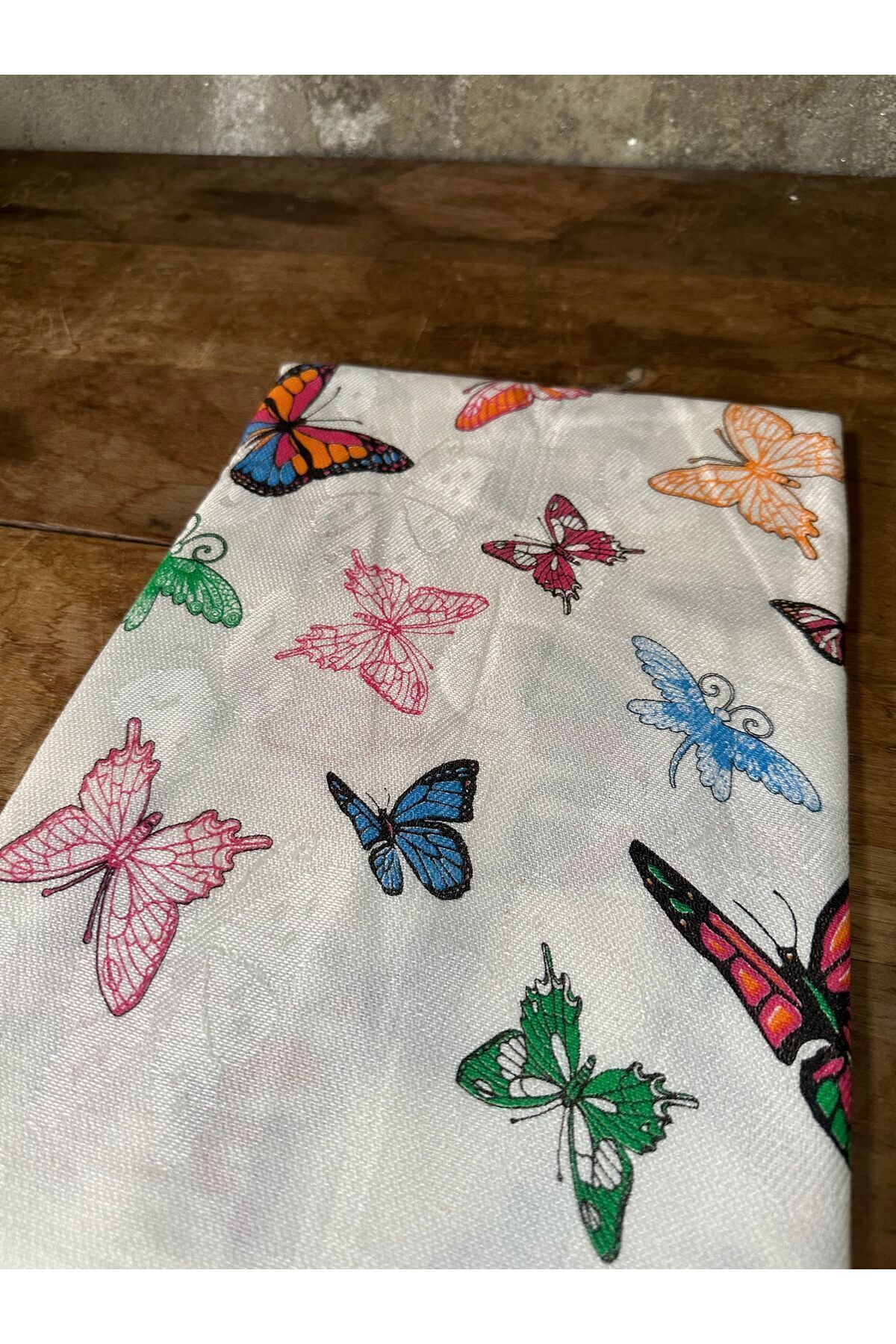 Pamuk Peştemal, Plaj Havlusu, Banyo Havlusu, Kelebek Desen