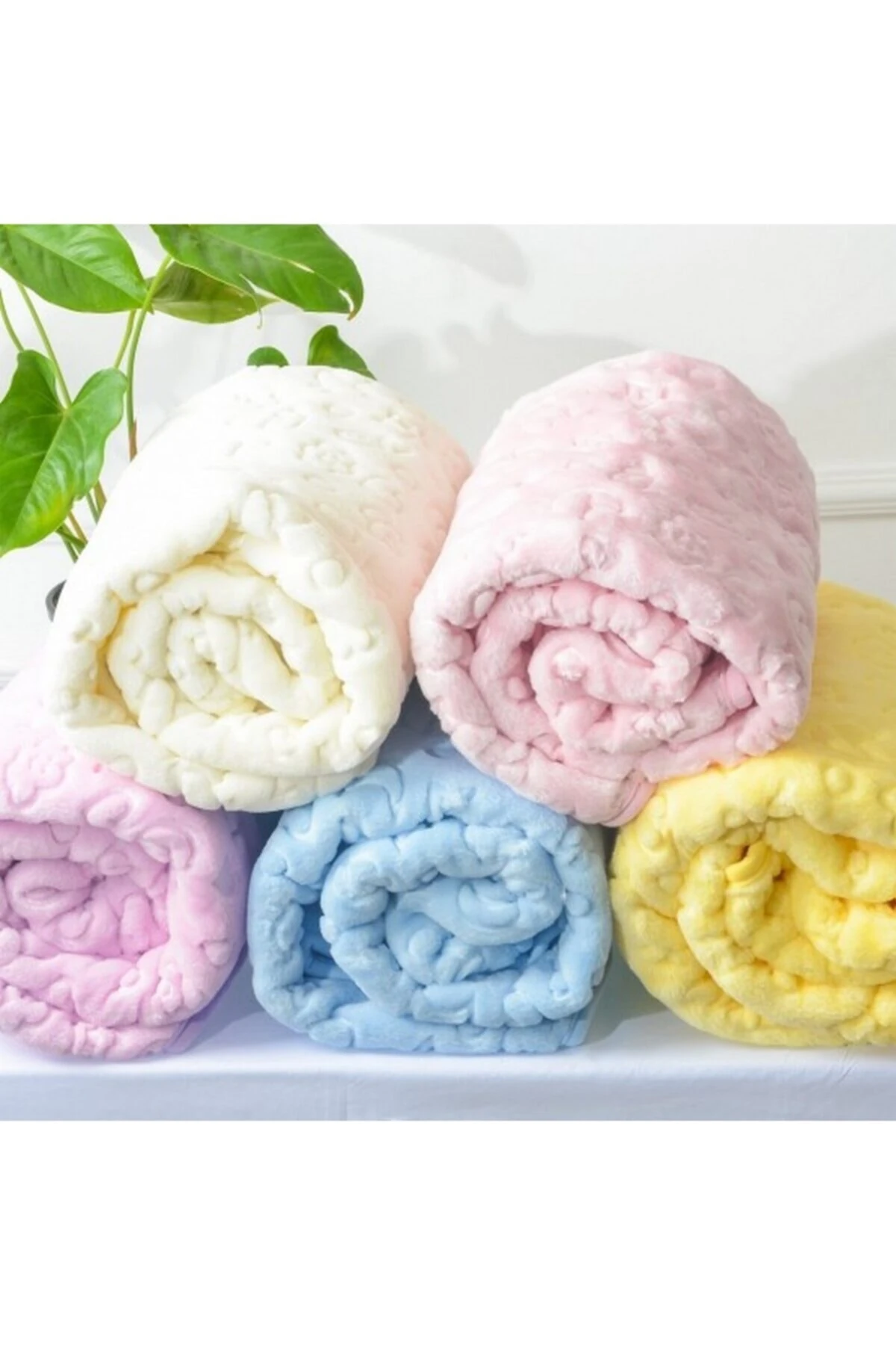 Embos Bebek Battaniyesi Pembe