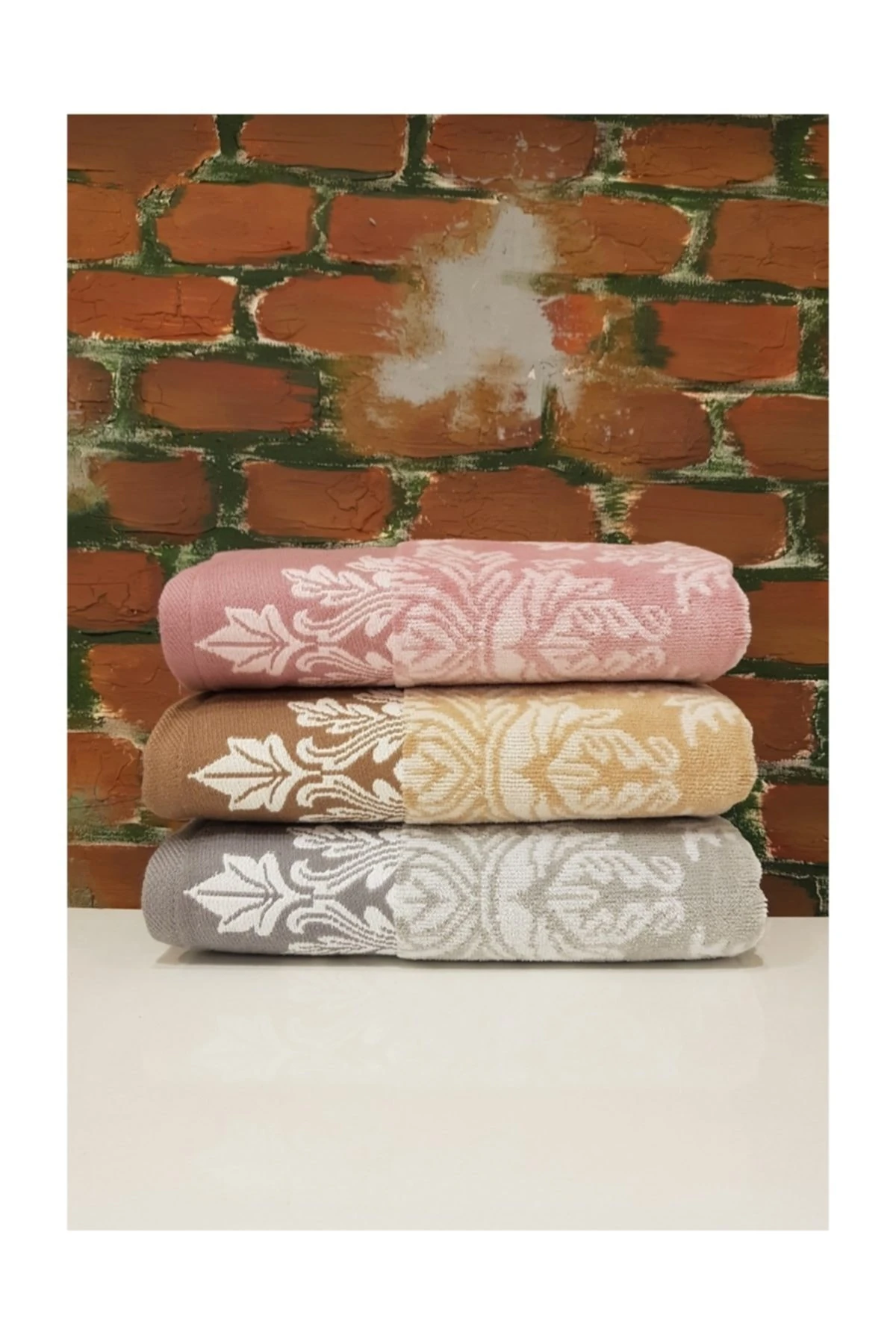 ( 3 Adet ) Ayda Kadife El Yüz Havlusu 50x90 Asorti