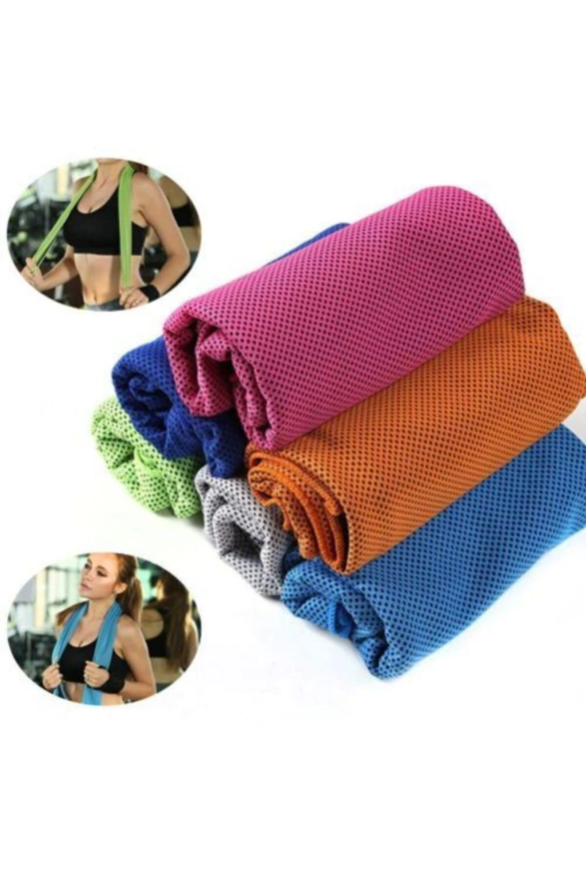 Soğuk Serinletici Havlu sporda kullanım