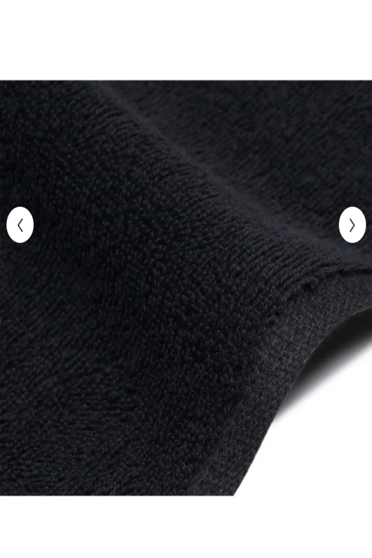 spor amaçlı Boyun El Havlusu Eko 4'lü Siyah 50x90 Cm %100 Pamuklu