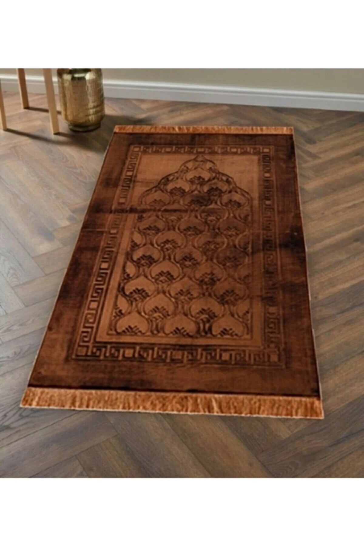 Lüks Peluş Kalın Hediyelik Seccade