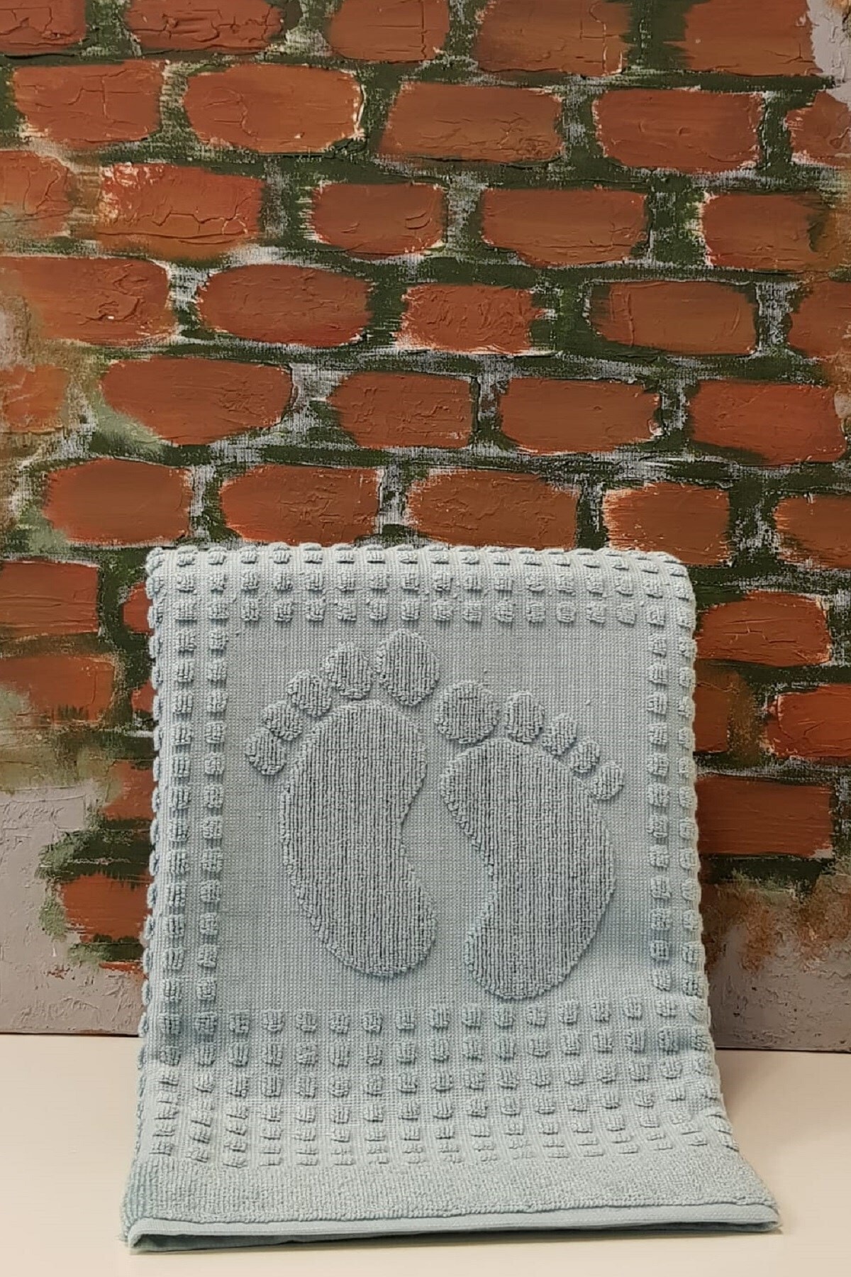 Winter Havlu Paspas 3'lü - K.su Yeşili K.pembe Beyaz