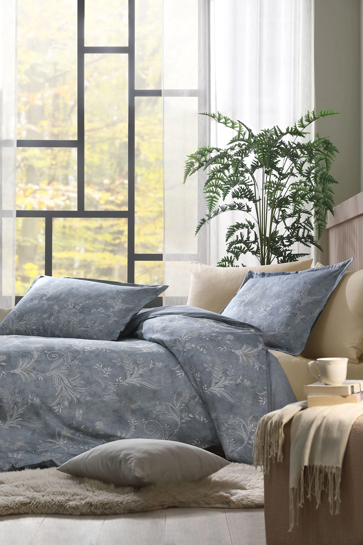 Flor Espinal Çift Kişilik Nevresim Takımı