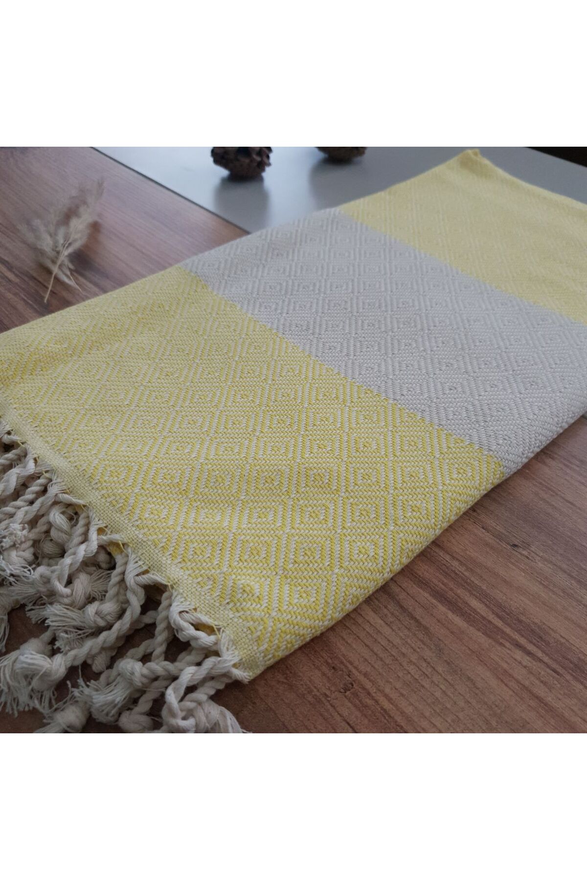 Elmas Peştemal %100 Pamuk, 100*180 Ebatında