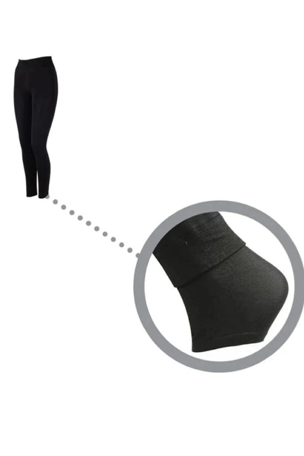 LAROSA PELUŞ YÜKSEK BEL TERMAL TAYT TEKLİ