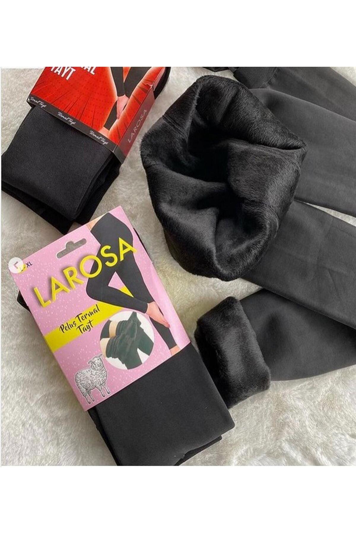 Larosa Kadın Peluş Termal Tayt - 1 Adet