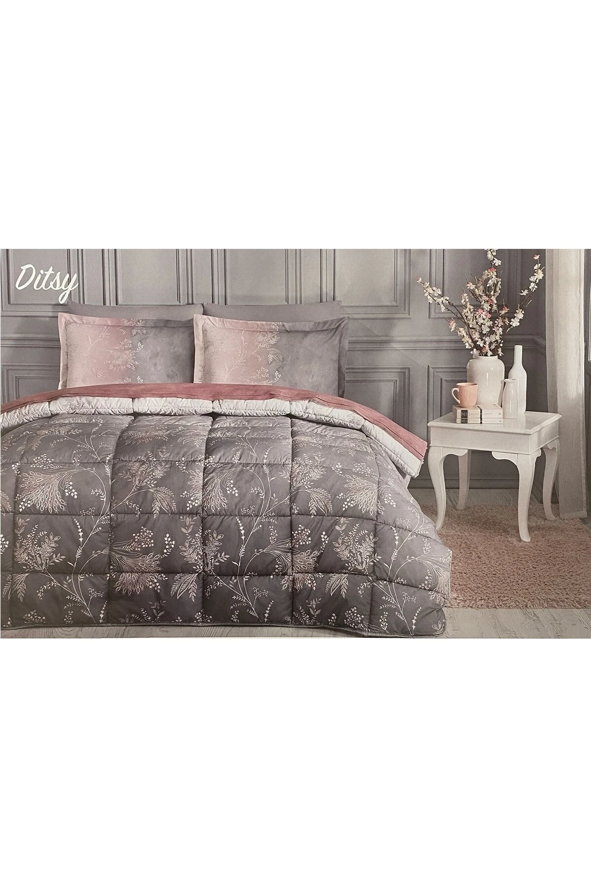 Dıtsy Çift Kişilik Uyku Seti Mor