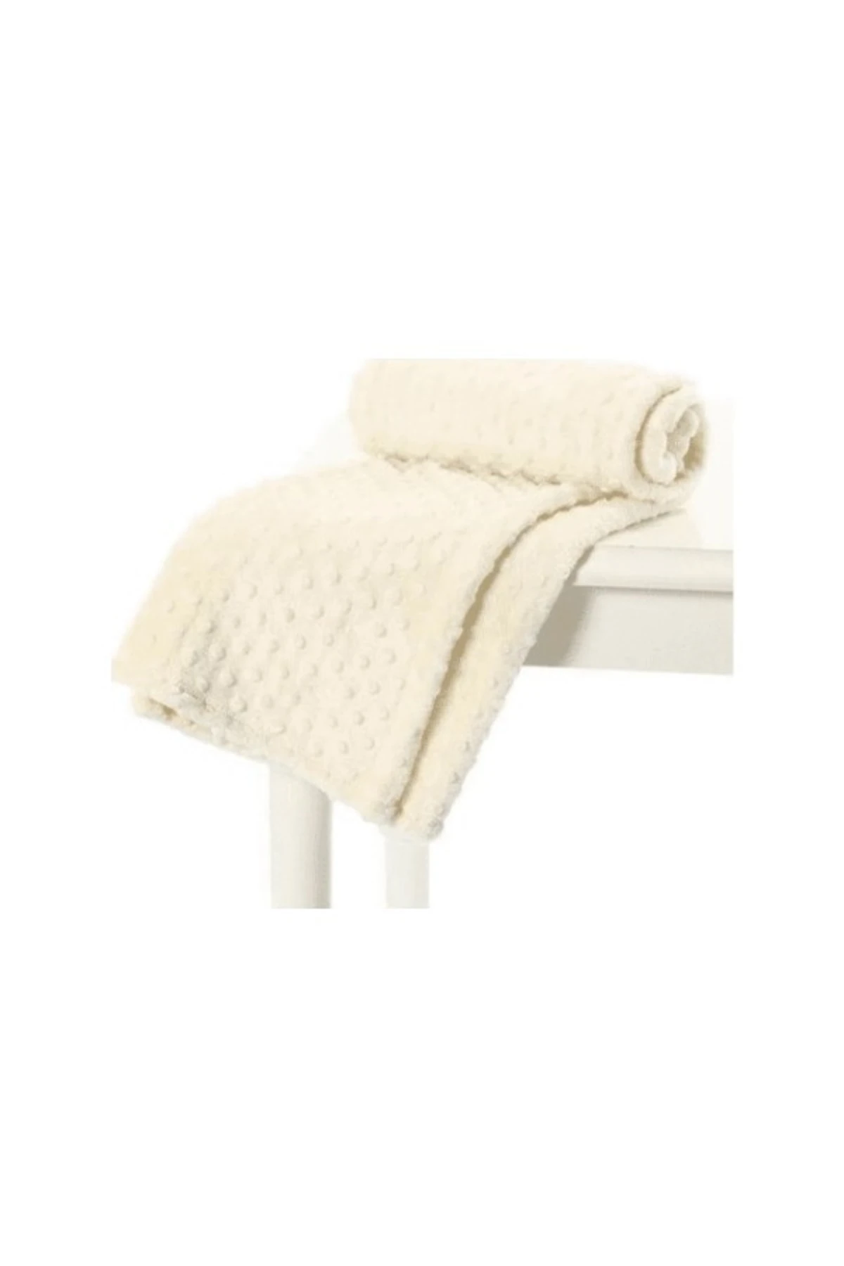 Battaniye Çift Kişilik Tomurcuk Krem 200x220