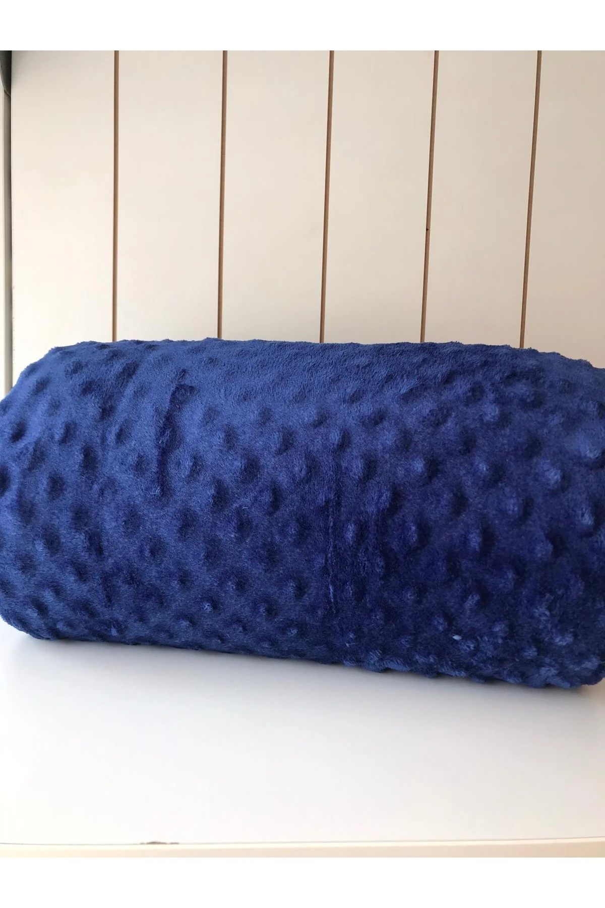 Çift Kişilik Tomurcuk Battaniye Indigo 200*220