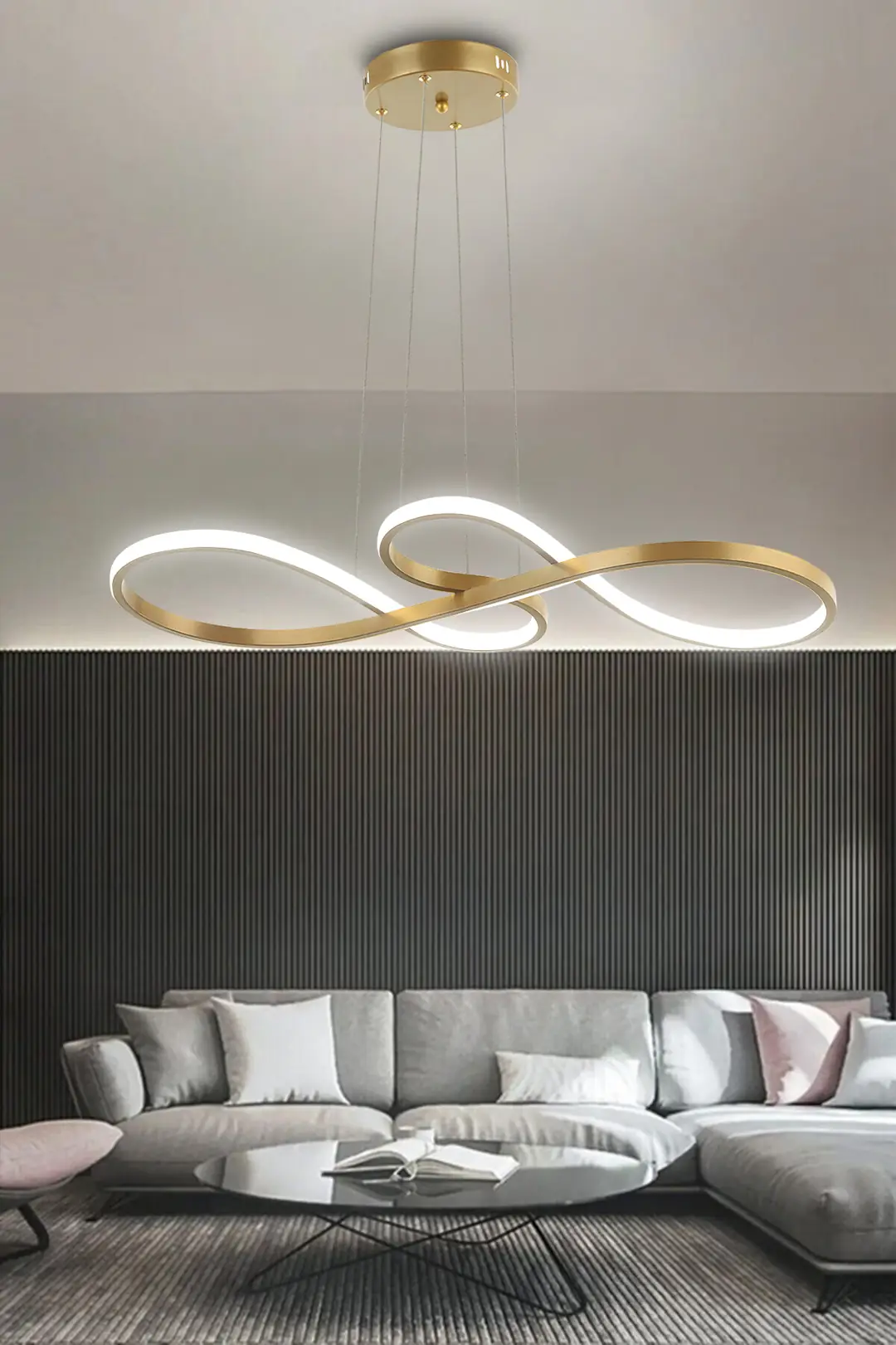 Moder Sarkıt Yol Model Led Avize