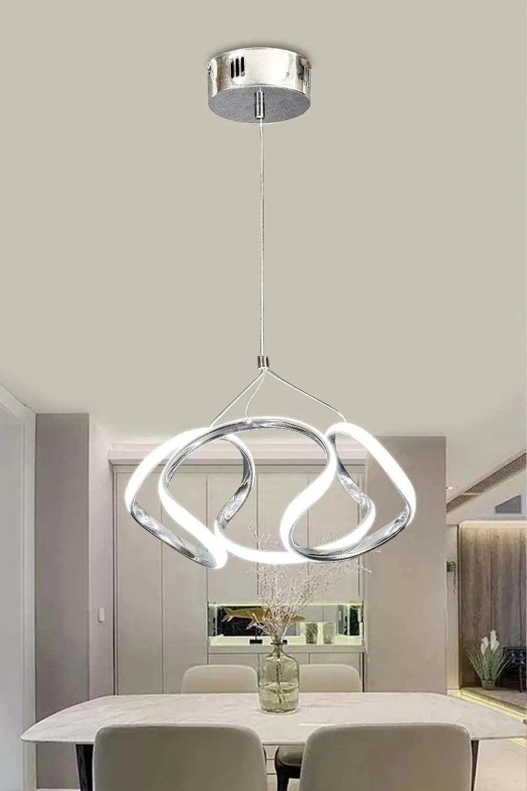 Dron K. Modern Sarkıt Led Avize