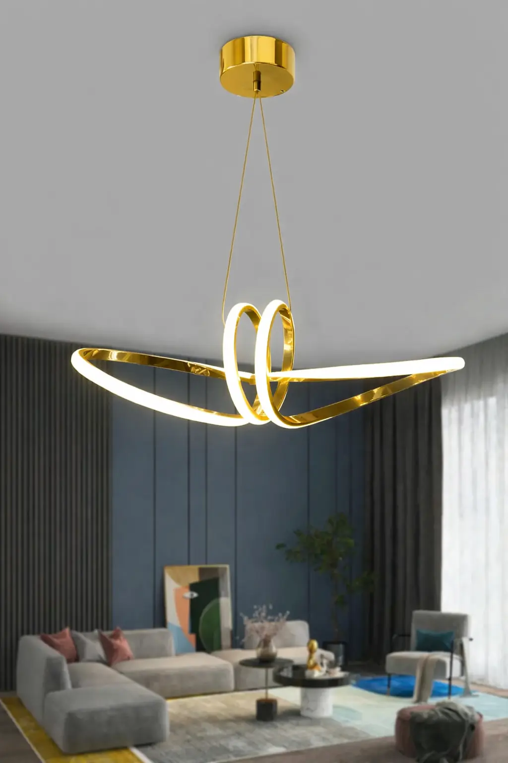 Papyon Modern Led Sarkıt Avize