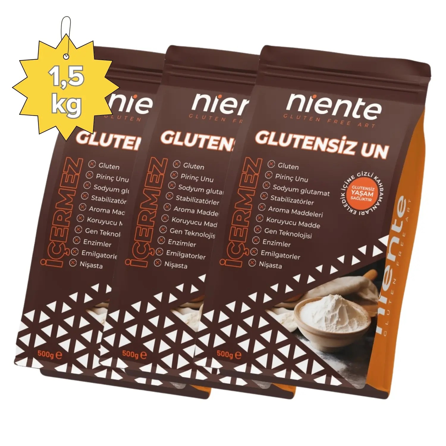 Niente Glutensiz Un 1,5 kg