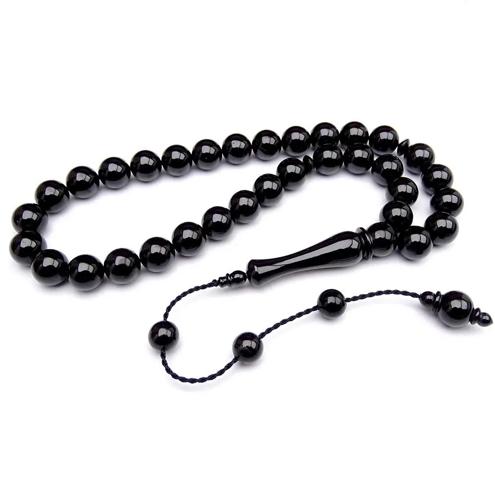 Kumpas Crafted Sistemli Erzurum Oltu Stone Prayer Beads