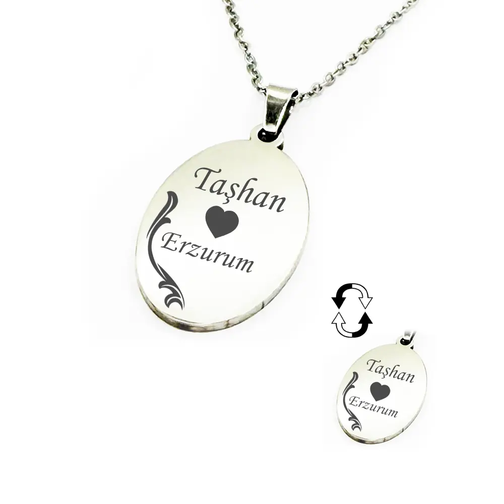 Personalized Kararmaz Steel Necklace