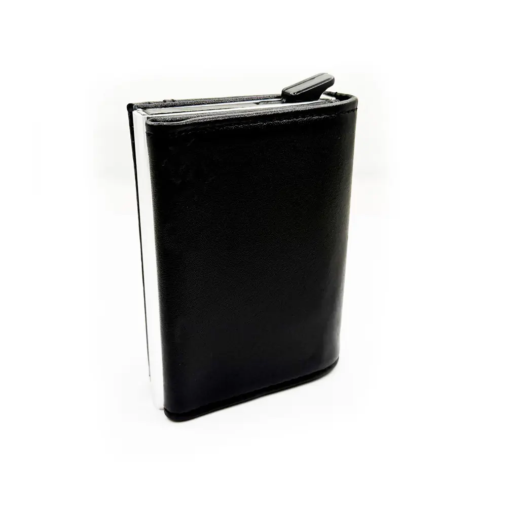 Valepelle Facile Bufalo Leather Mekanizmalı Men's Card Holder Wallet