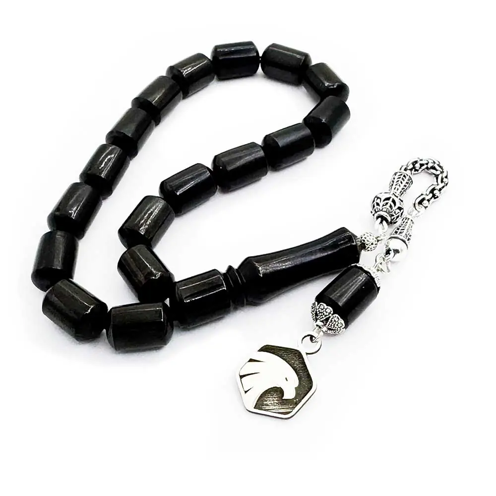 Capsule Cut Special Crafted Erzurum Oltu Stone 17 li Efe Stres Prayer Beads