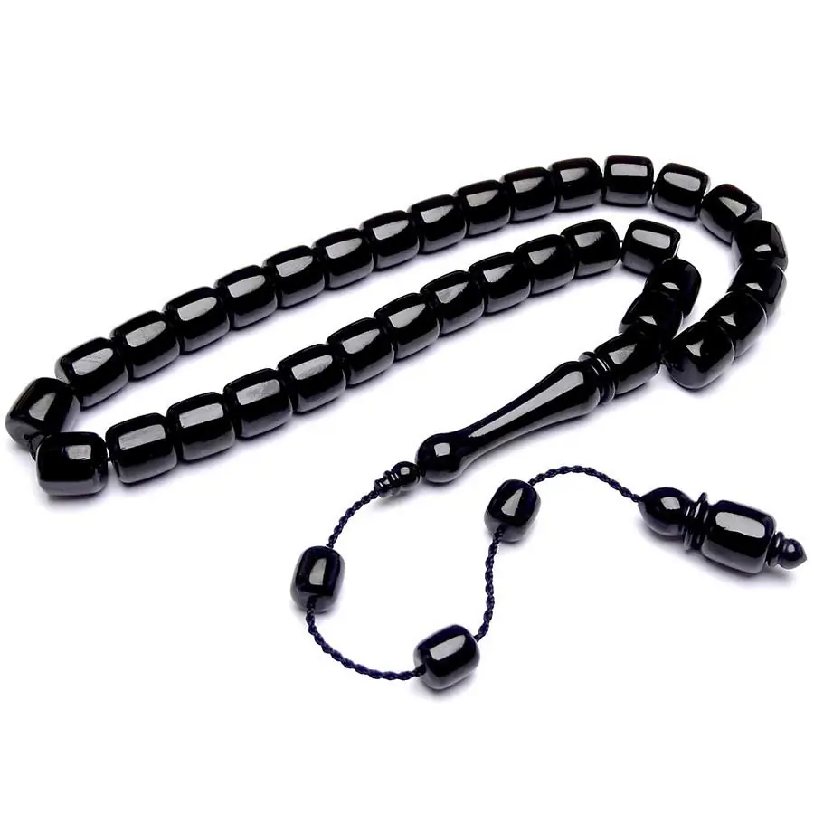 Kumpas Crafted Fıçı Cut Sistemli Erzurum Oltu Stone Prayer Beads